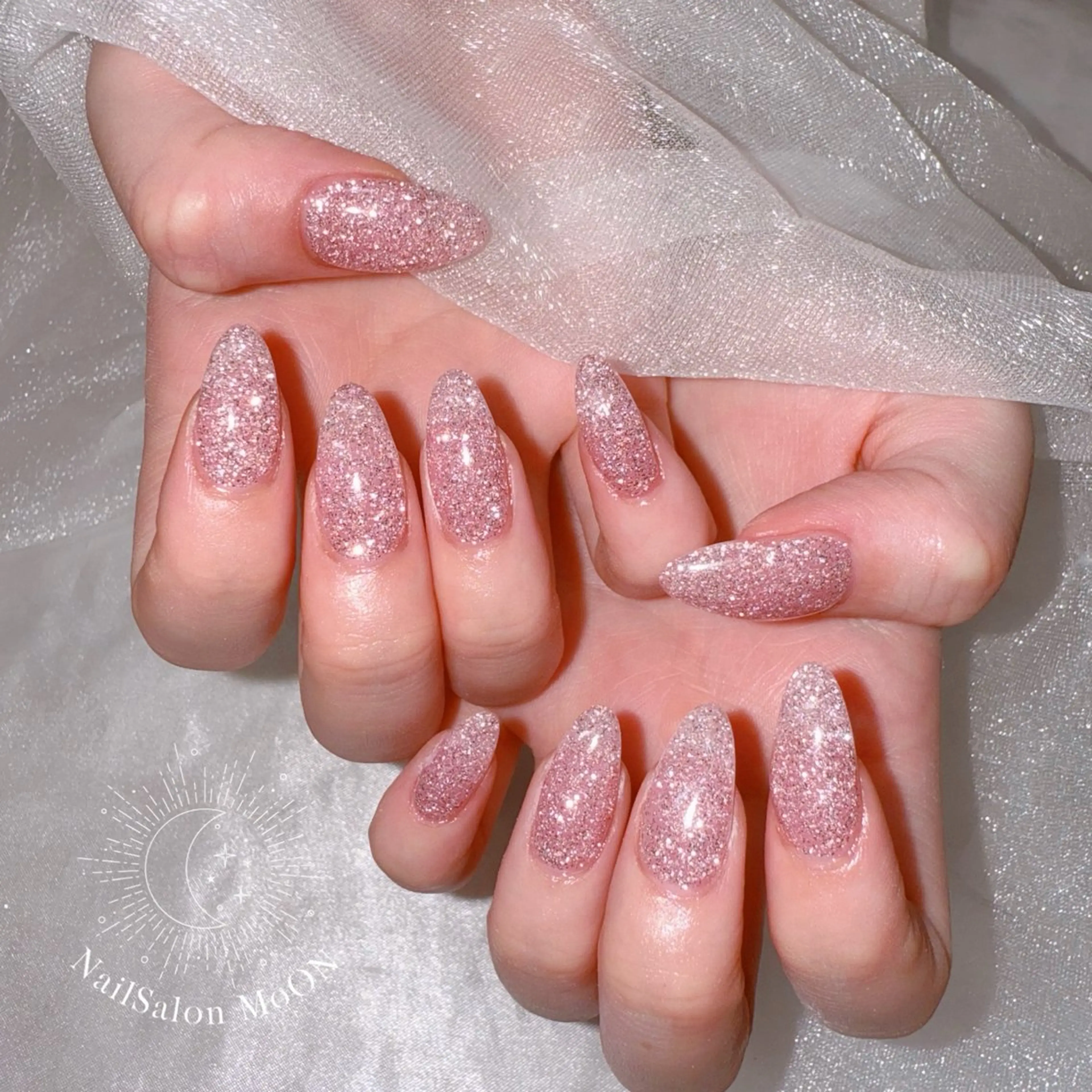 ネイル フラッシュネイル MoON...❤︎ MeGuのネイルデザイン