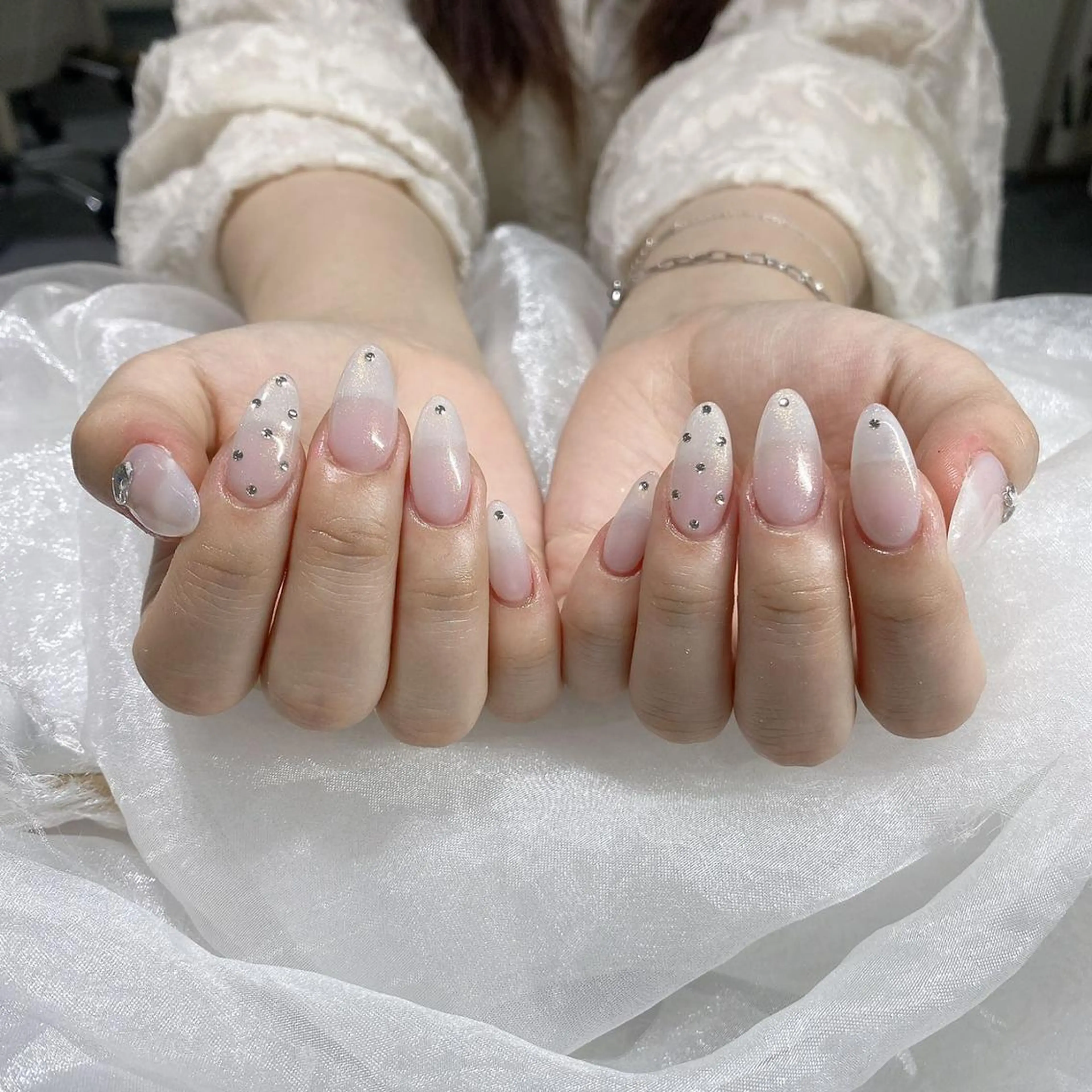 ネイル 長さ出し ネイルチップ Queens マオのネイルデザイン