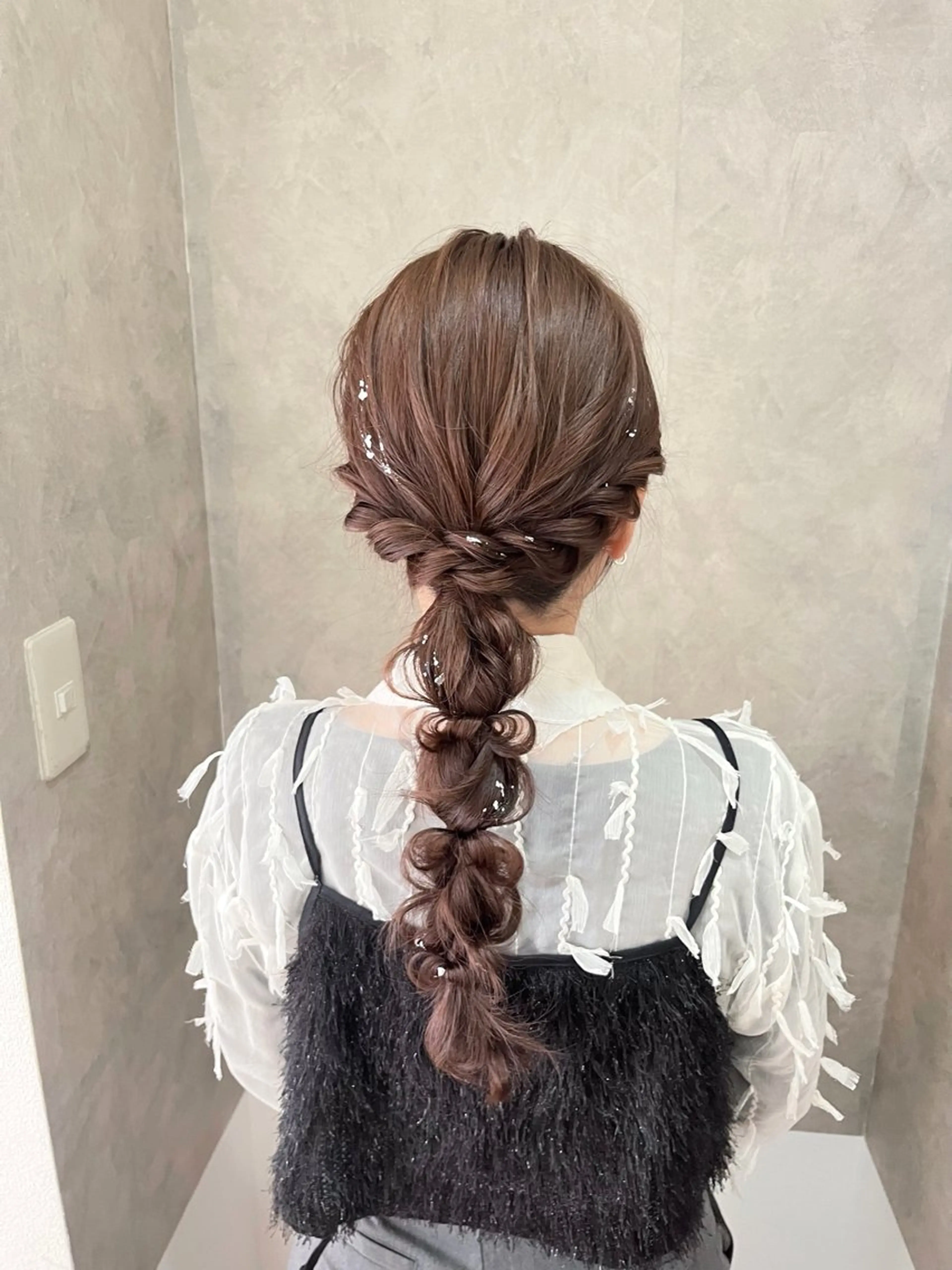 ロング ヘアアレンジ 参列♡デートゆるふわ ヘアメイク🎀みゆうのその他イメージ