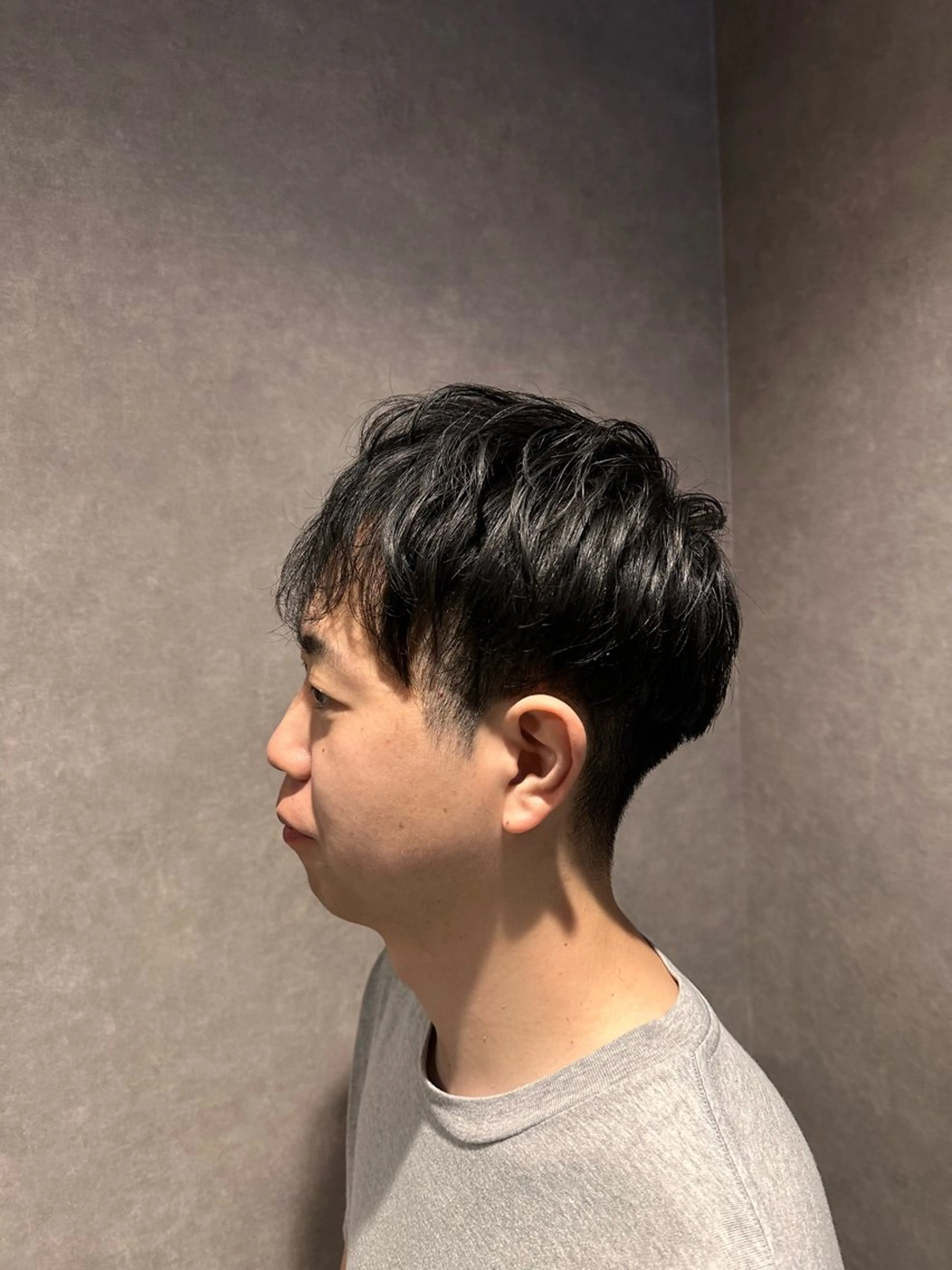ショート メンズ 田中 瑠星のヘアスタイル