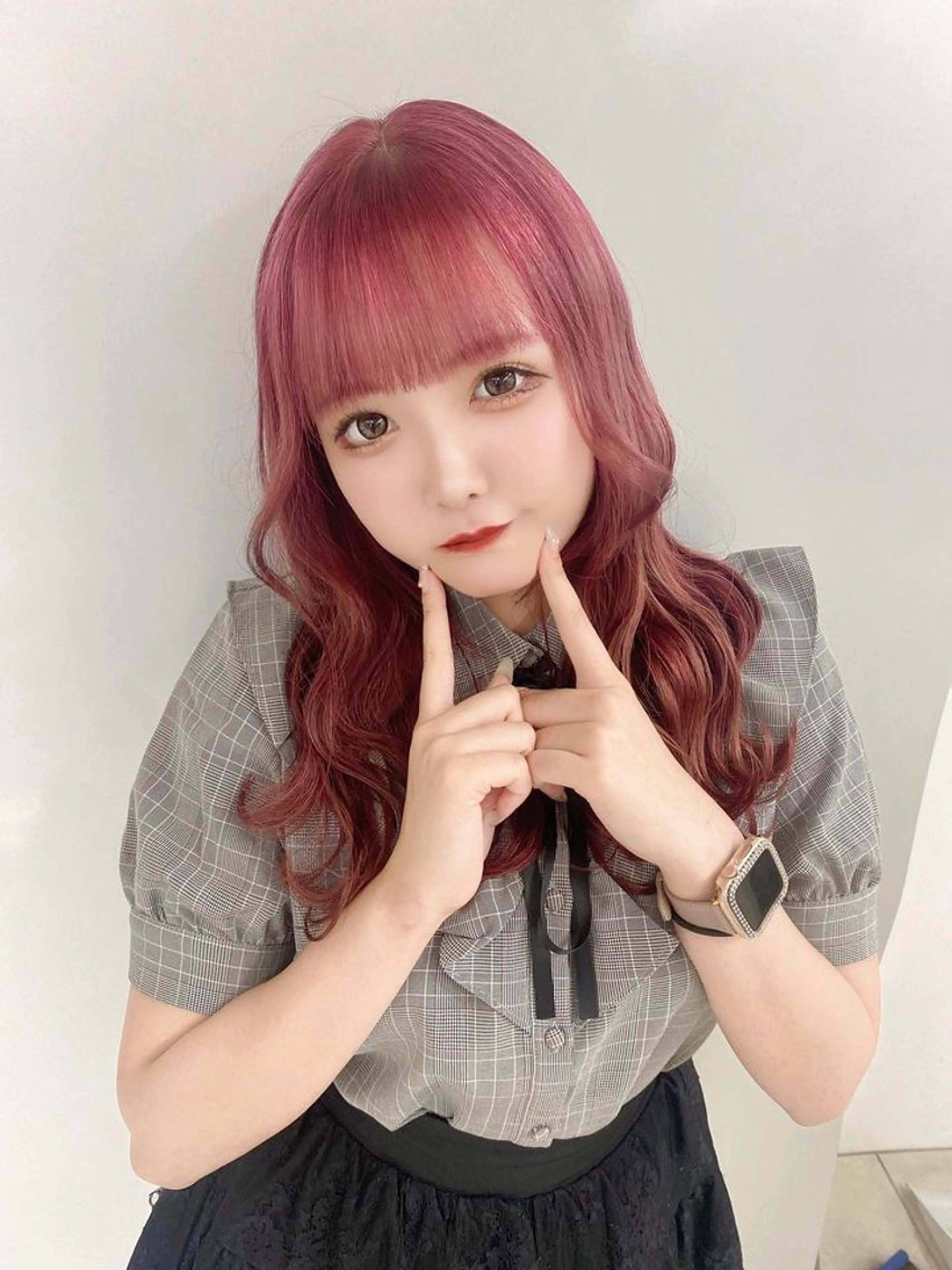 ロング カラー ヘアアレンジ ゆるふわ透明感カラー 🎀ほの/表参道のヘアスタイル