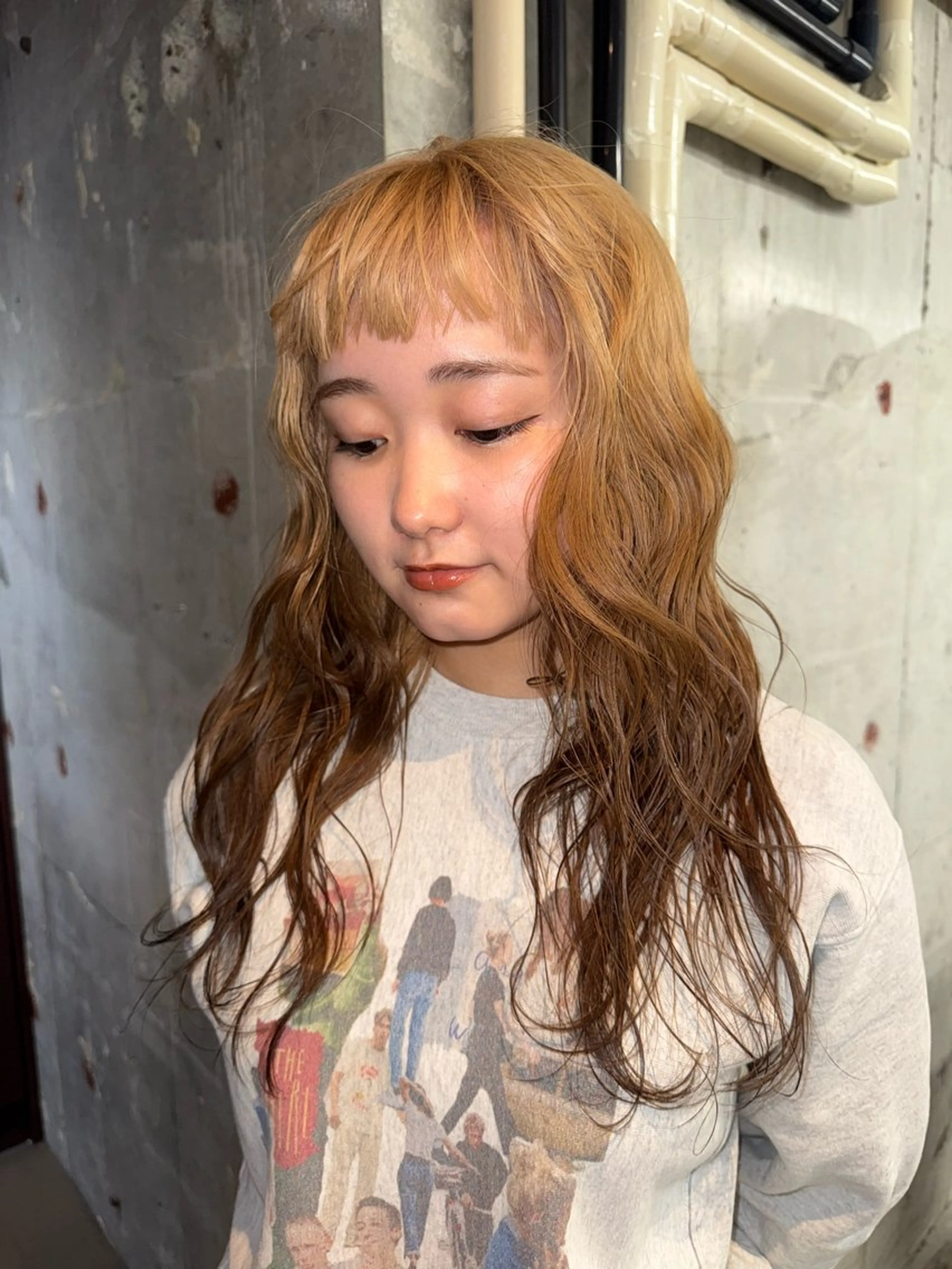ロング 鶴舞ショートカット モデルnanamiのヘアスタイル