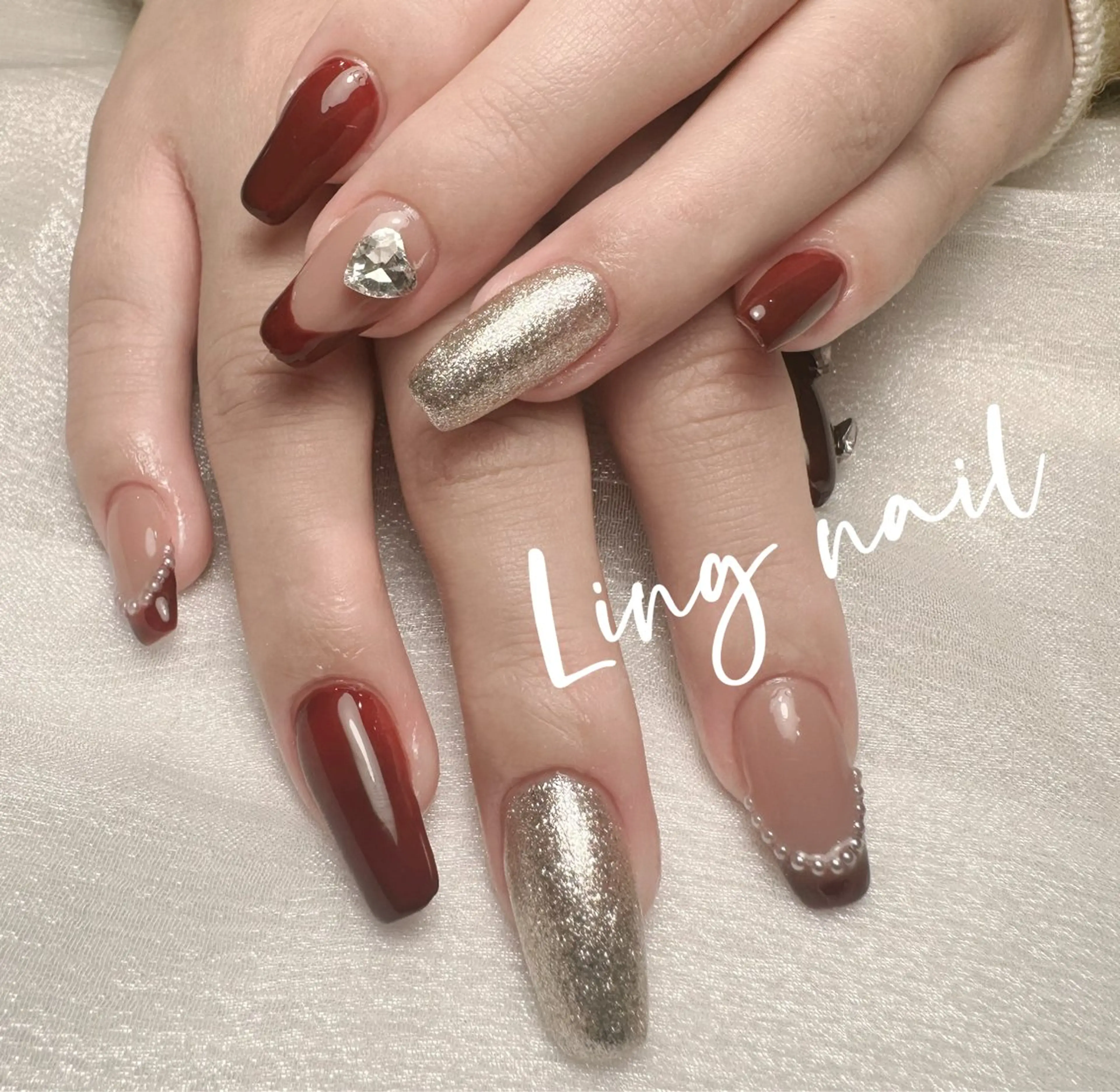 ネイル ハンドネイル Ling. Meiのネイルデザイン