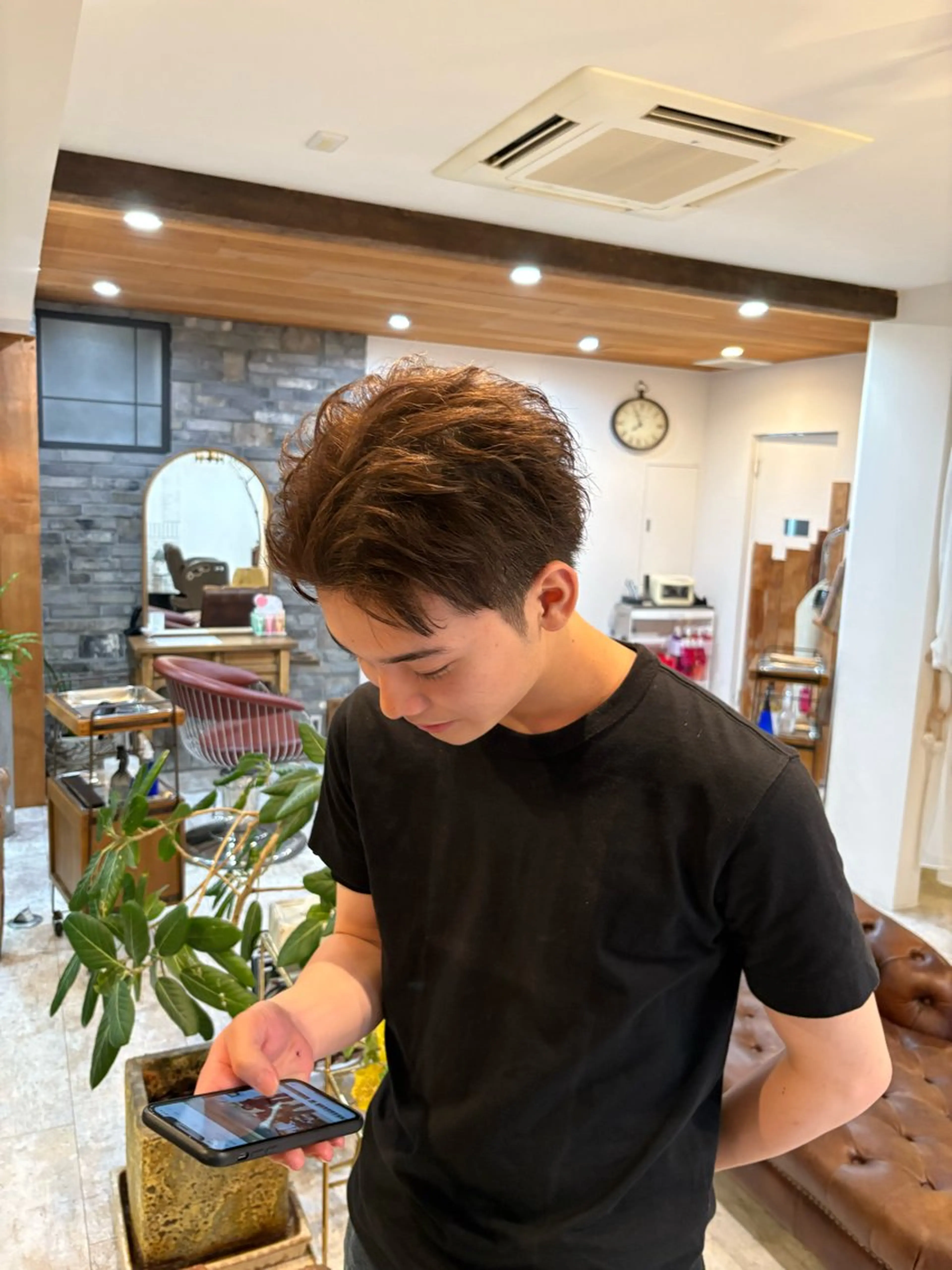 ショート メンズ マッシュ 増田 ルナのヘアスタイル