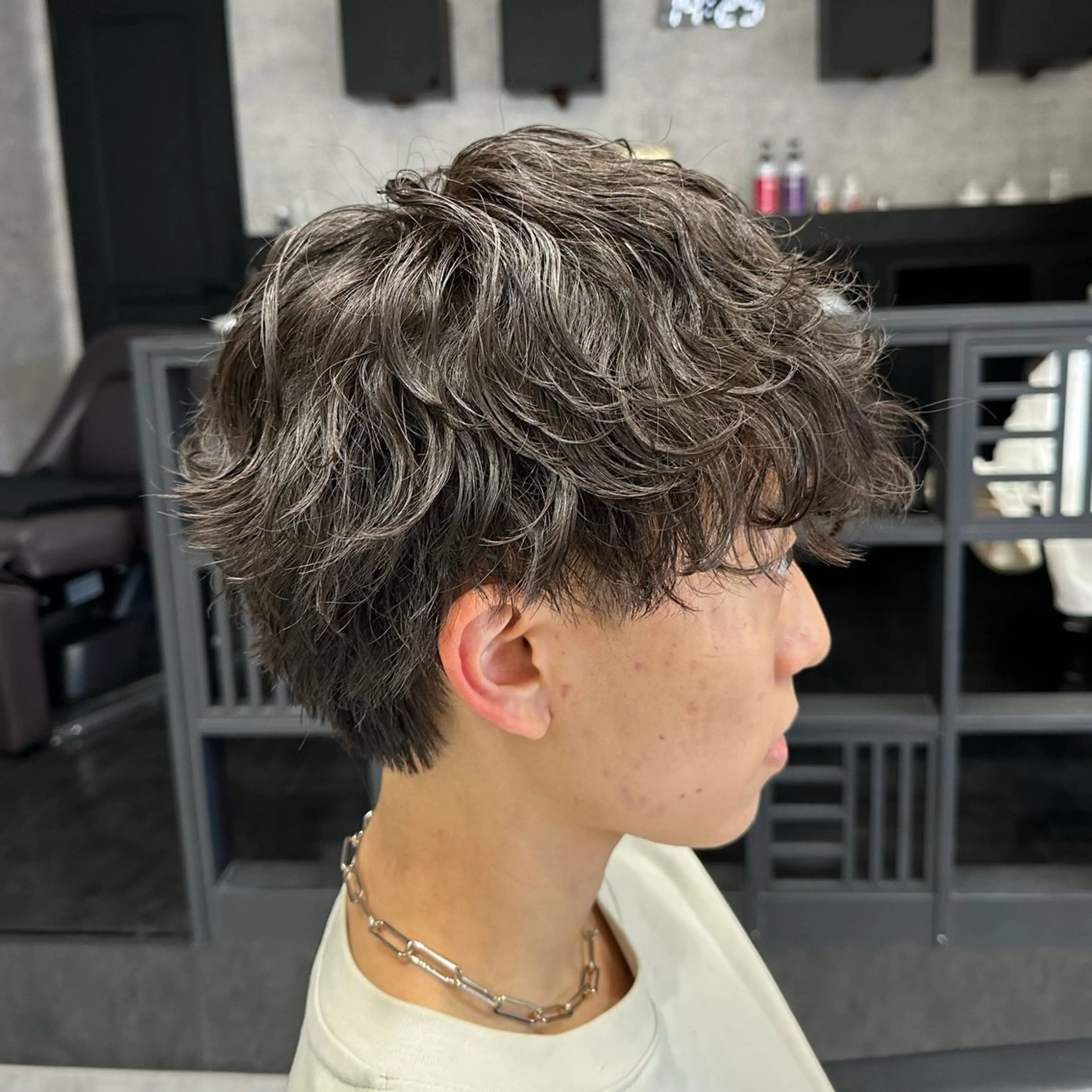 パーマ メンズ カット パーマ トリートメント ヘアセット 🌈メンズstyle 特化💫ひびき🌈のヘアスタイル