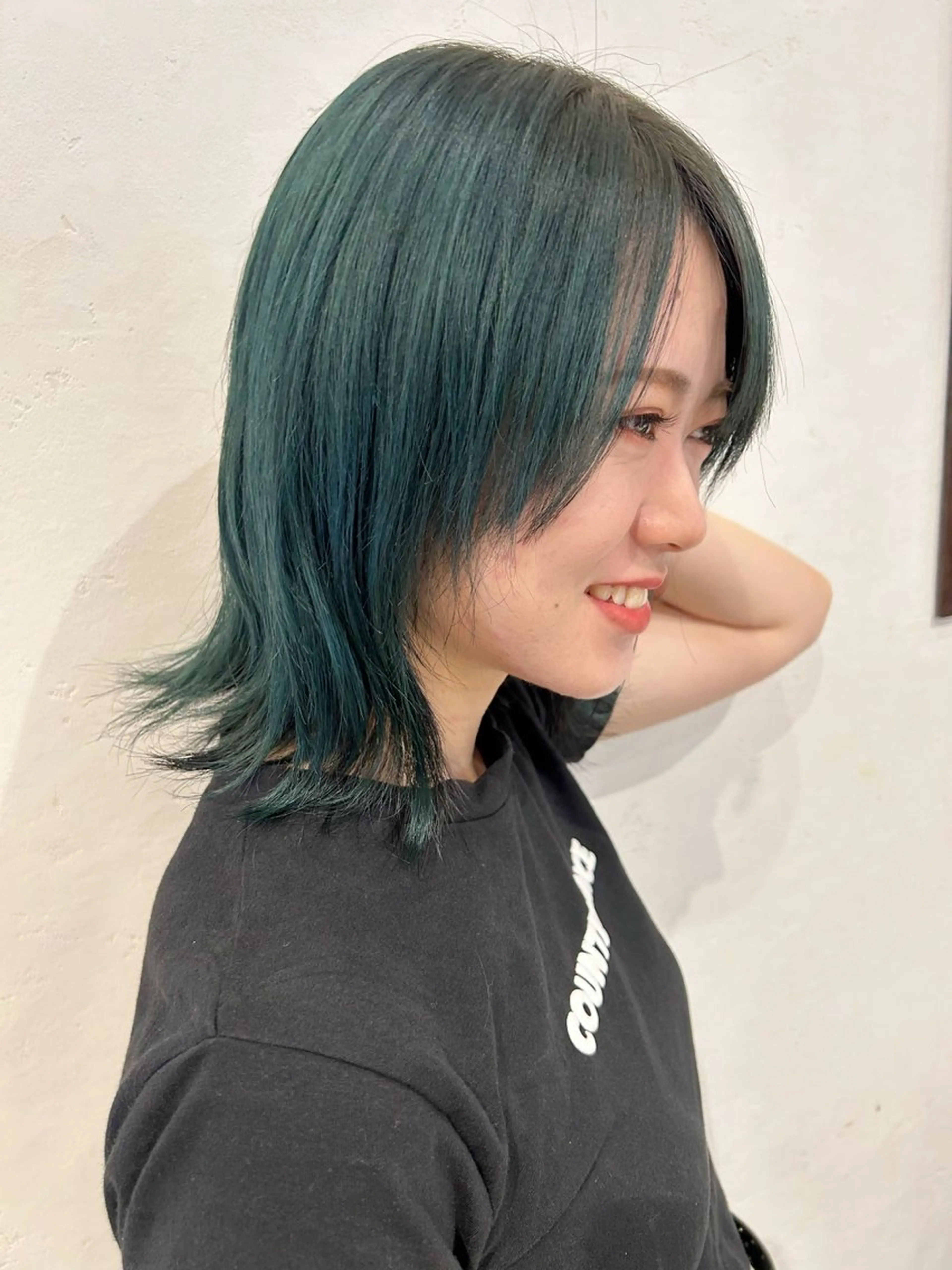 ミディアム カラー 🍒中川葵久美🍒 メンズ/パーマのヘアスタイル