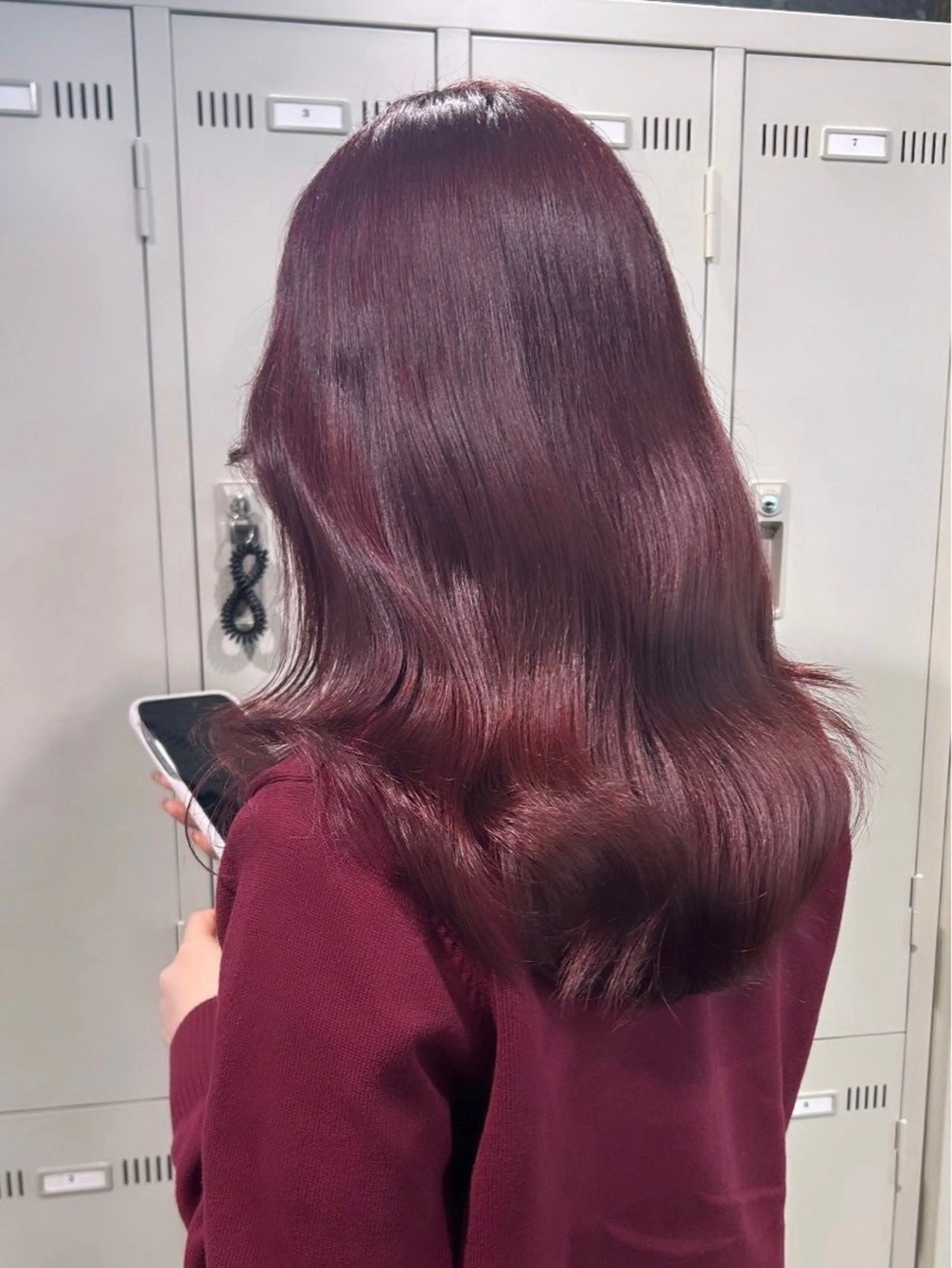 ロング カラー IS所属・横浜美容室/透明感 カラー/レイヤーのヘアスタイル