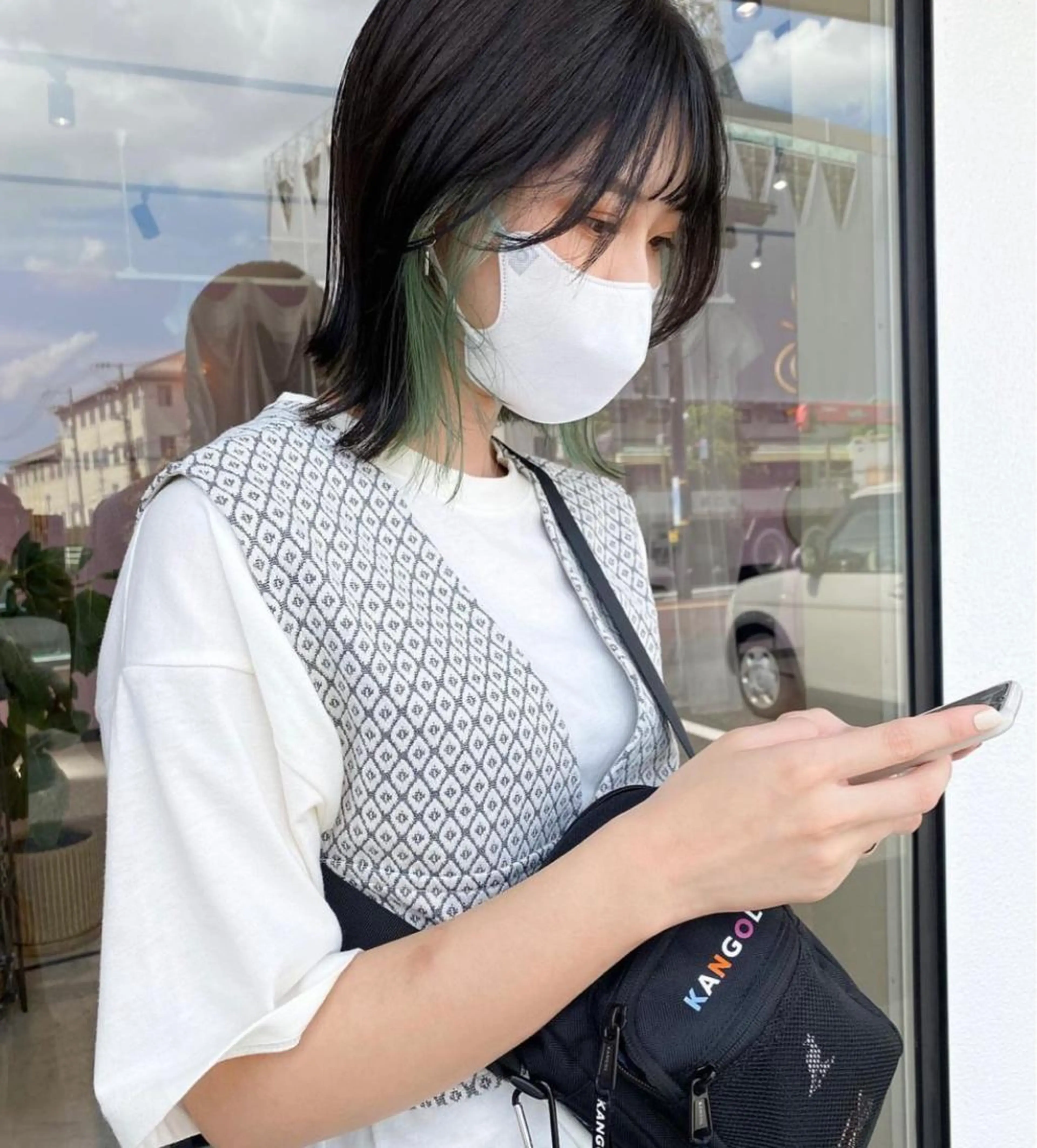 カラー MATTY azusaのヘアスタイル