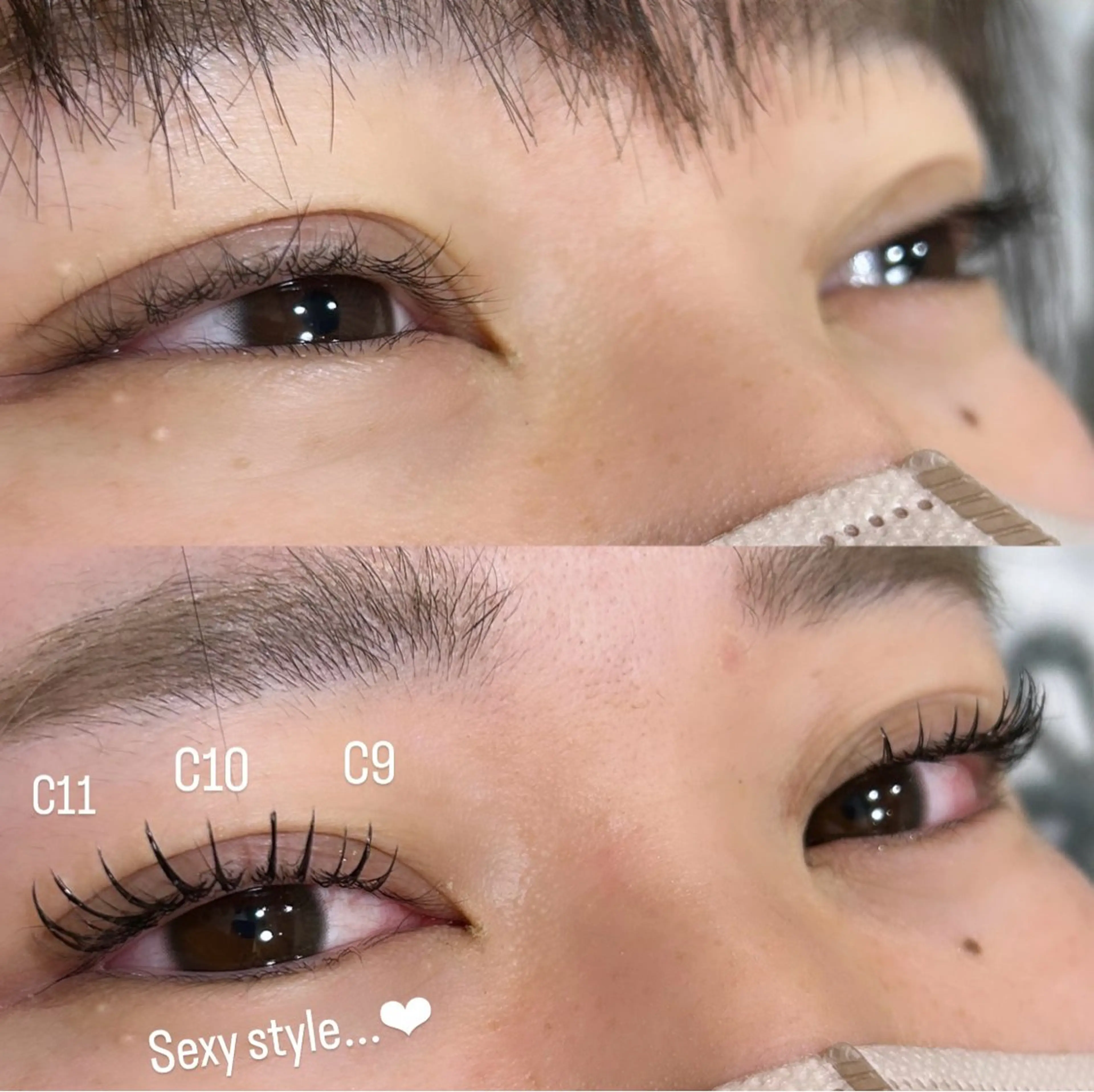 マツエク・マツパ Cカール セーブル セクシー マツエク 🩷ྀི中村 ほのか🧸🌷のマツエク・マツパデザイン