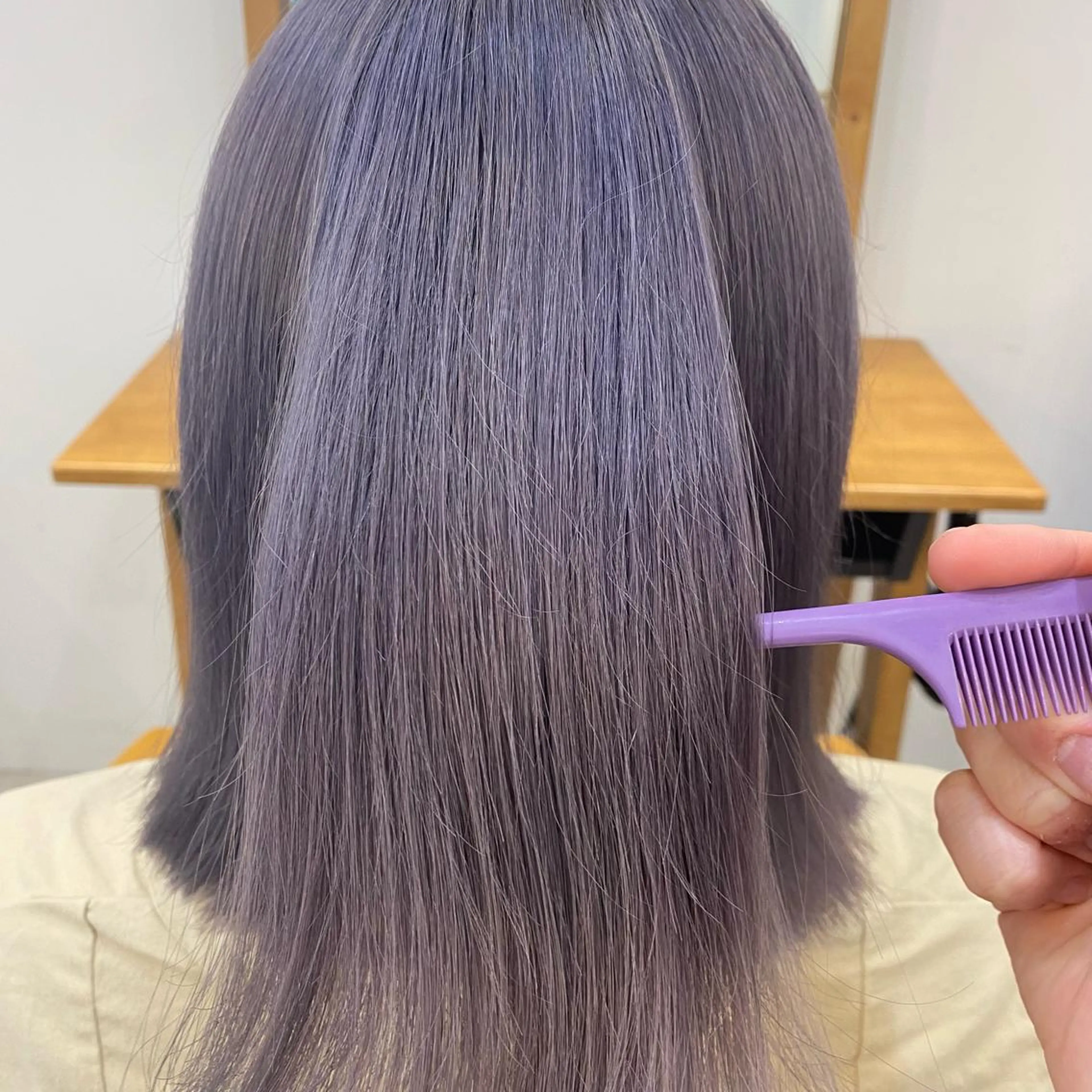 ミディアム ヘアカラー トリートメント little salt 渋谷店所属・akina＊ブリーチ ♡トレンドヘアのヘアスタイル