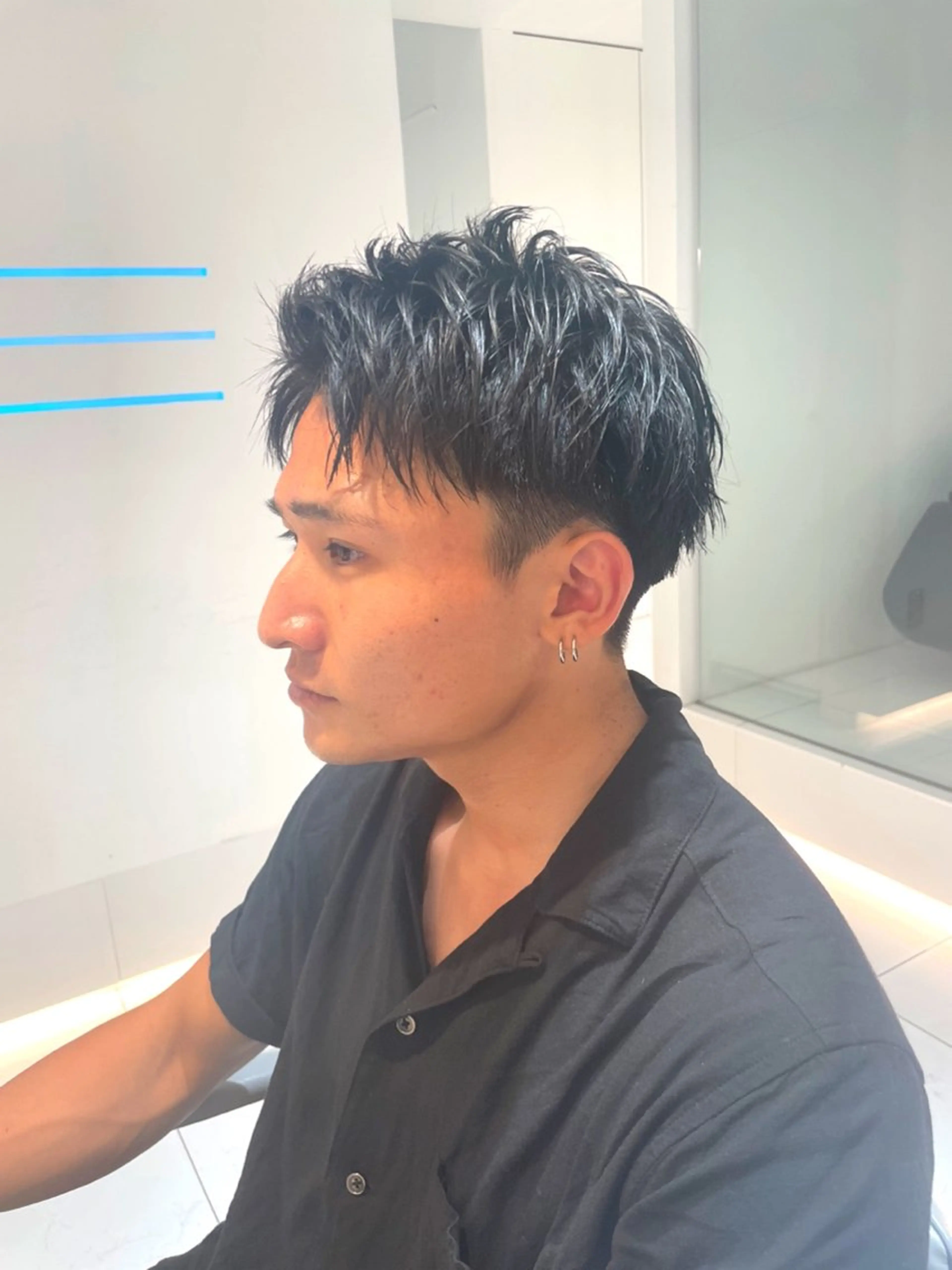 メンズ 無料ショートモデル 募集中❗️秋山ひらいのヘアスタイル