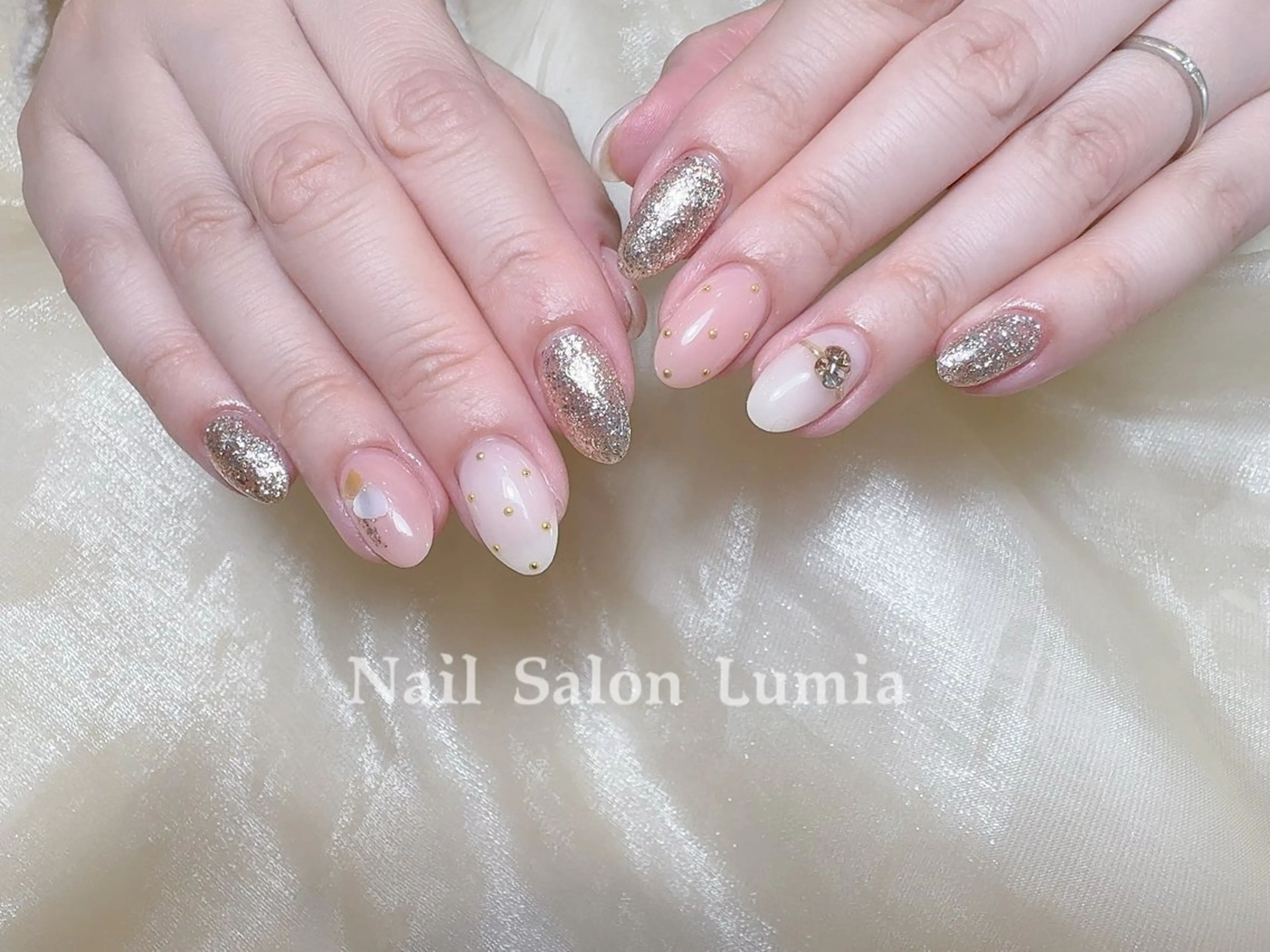 ネイル ハンドネイル ネイルサロン ルミア Lumia 店長のネイルデザイン