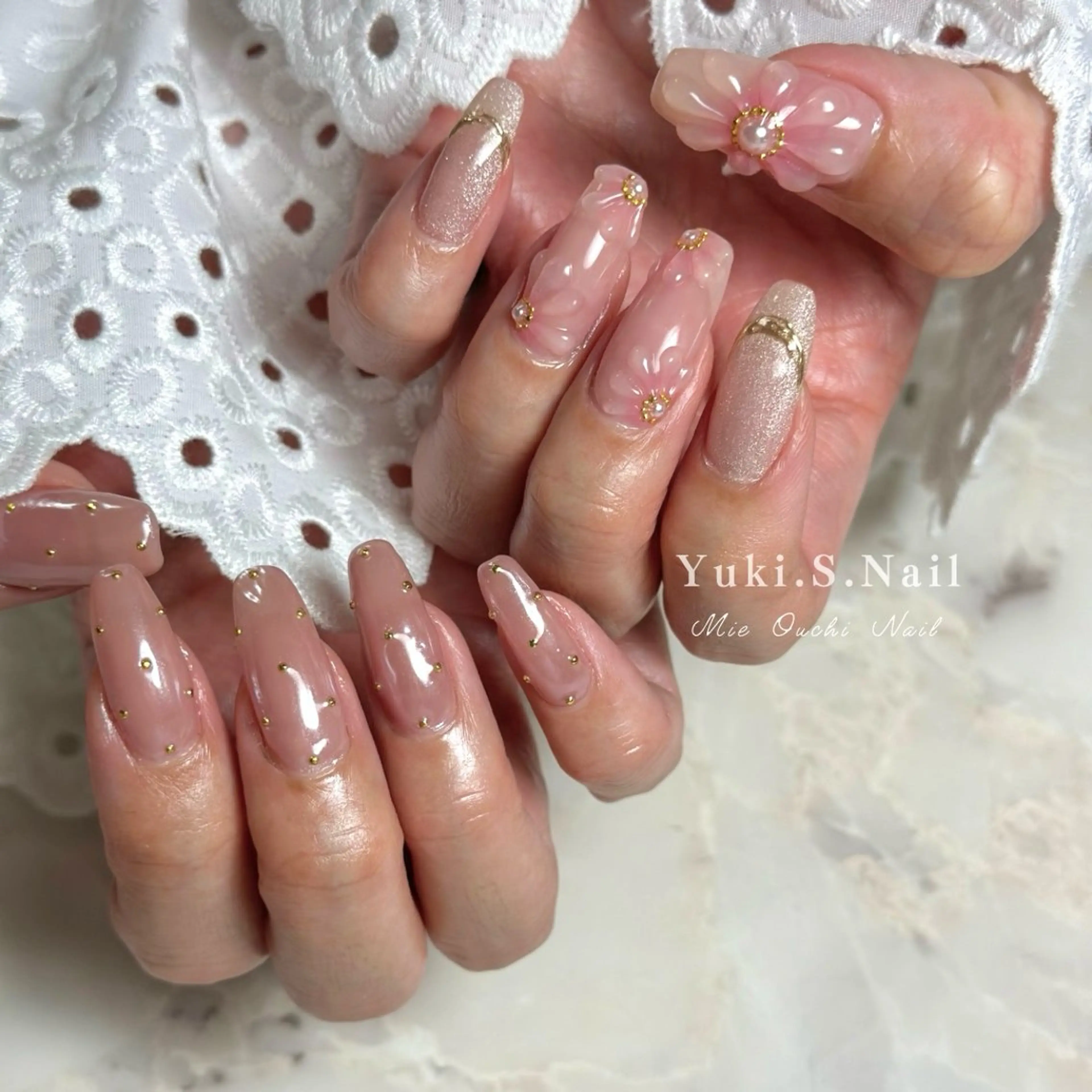 ロング Yuki S.Nailのネイルデザイン