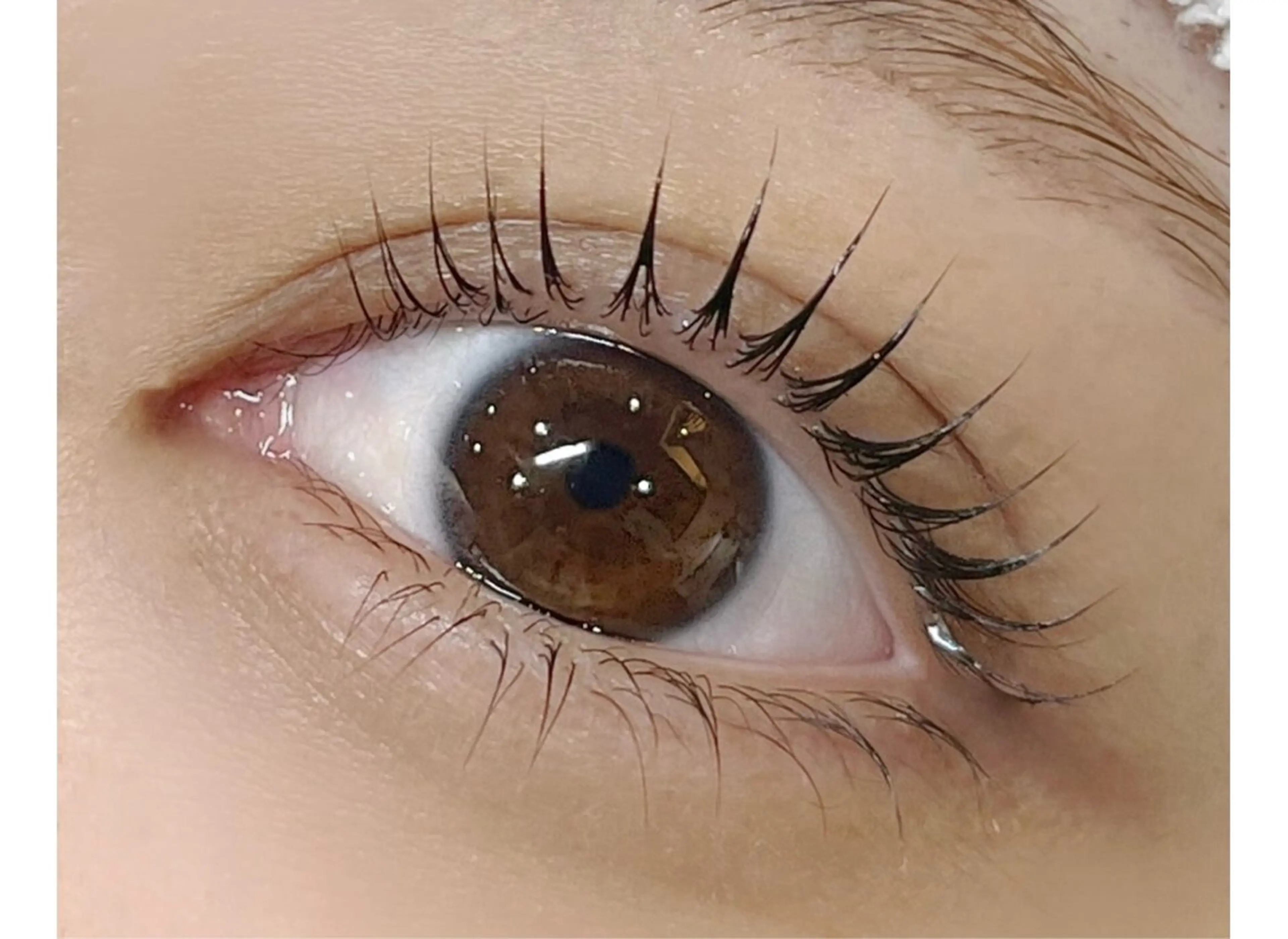 マツエク・マツパ バインドロック 束感まつ毛 フラットラッシュ ナチュラル パリジェンヌラッシュリフト YK 美学院のネイルデザイン