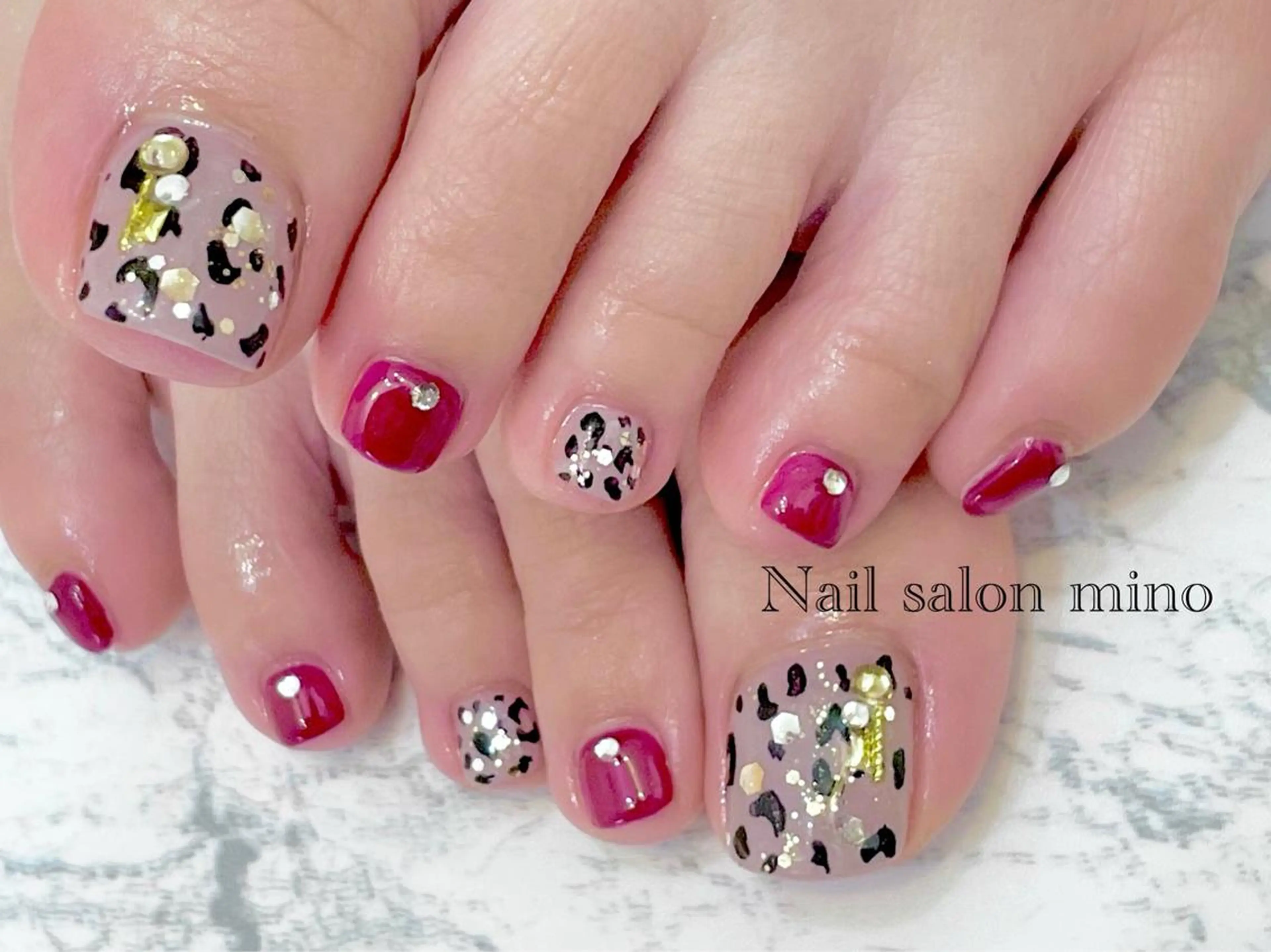 ネイル フットネイル 三野　nail salon minoのネイルデザイン