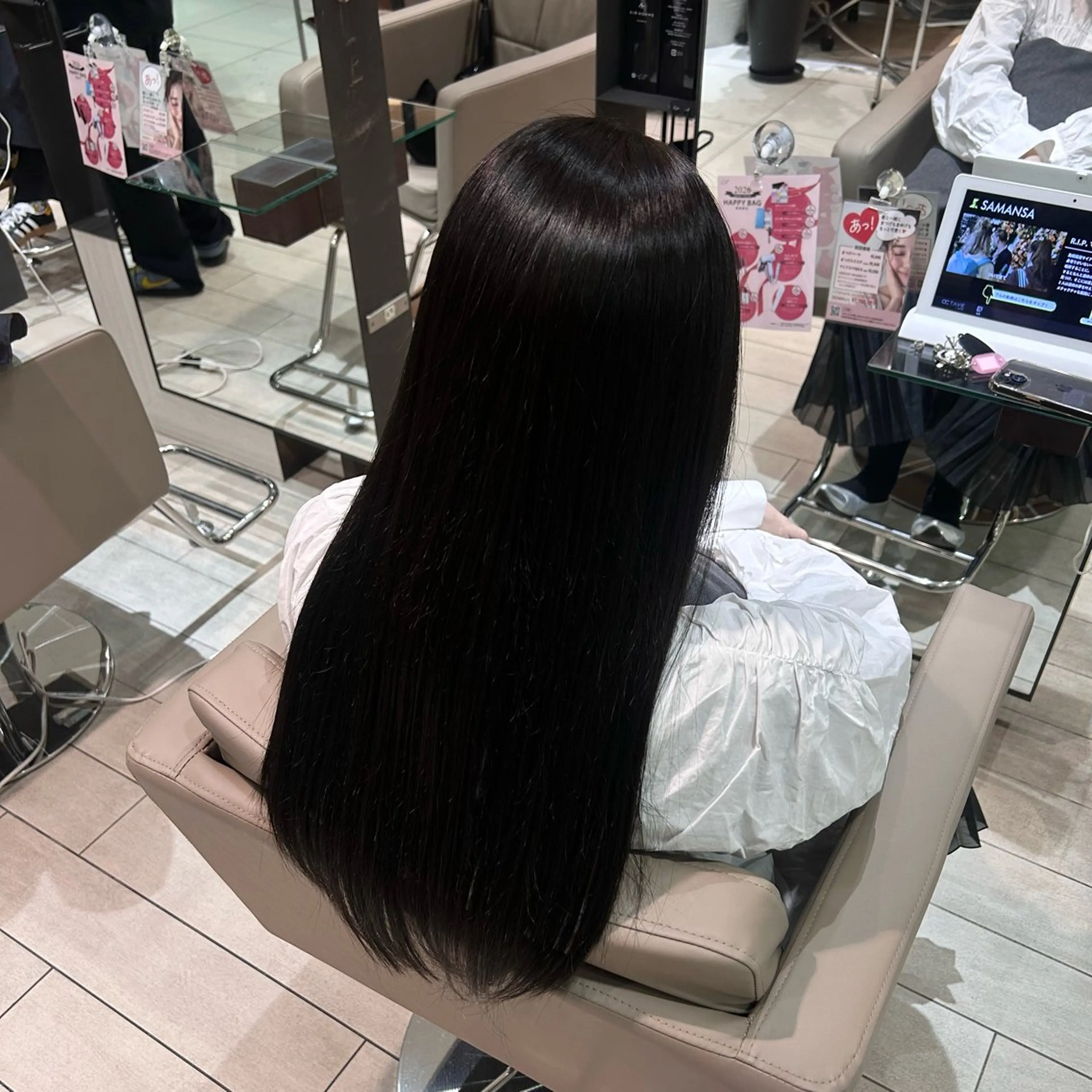 うる艶ワンカラー💁🏻‍♀️🩵✨️の写真