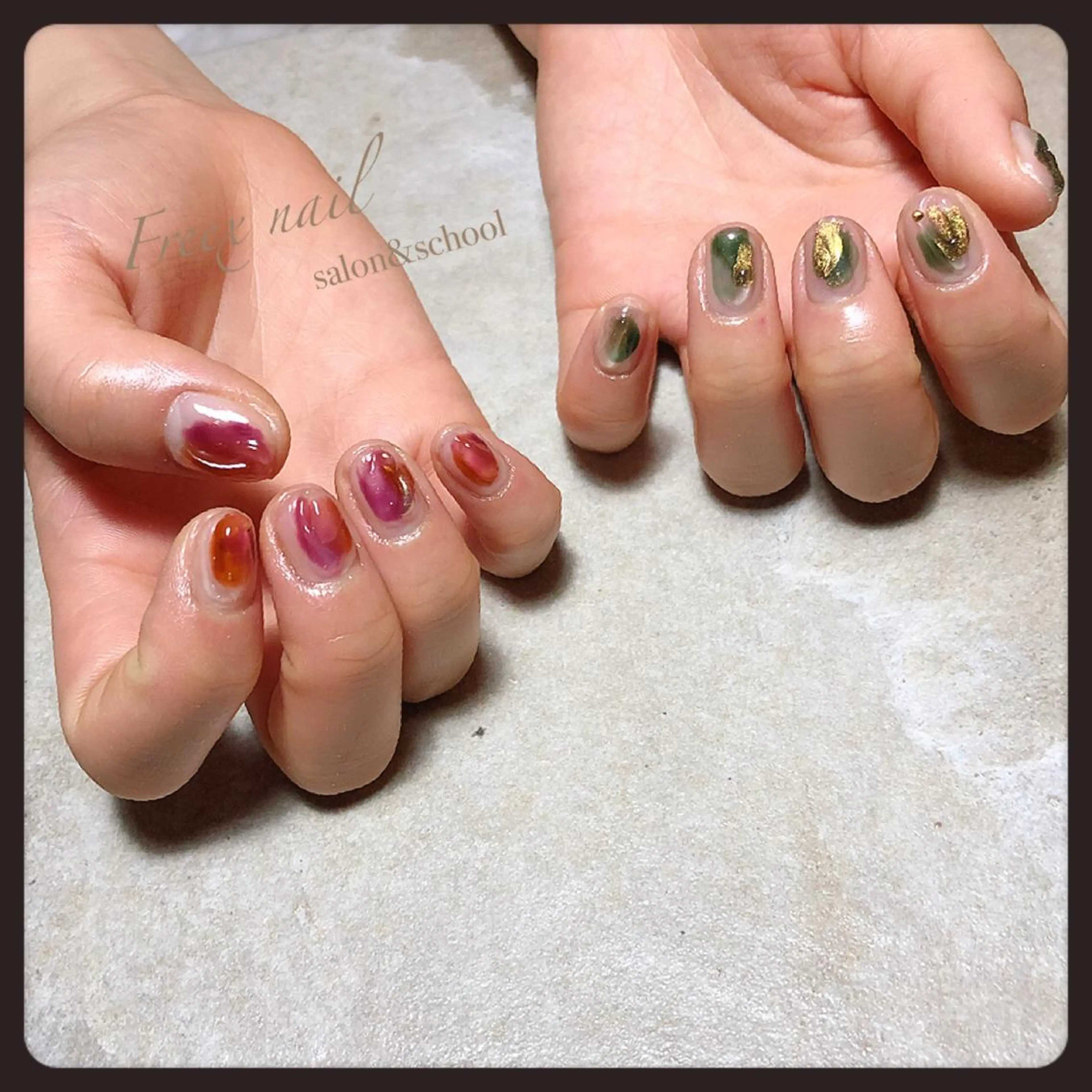 ネイル Freex nail所属・freex nail /ニュアンス/個性派のネイルデザイン