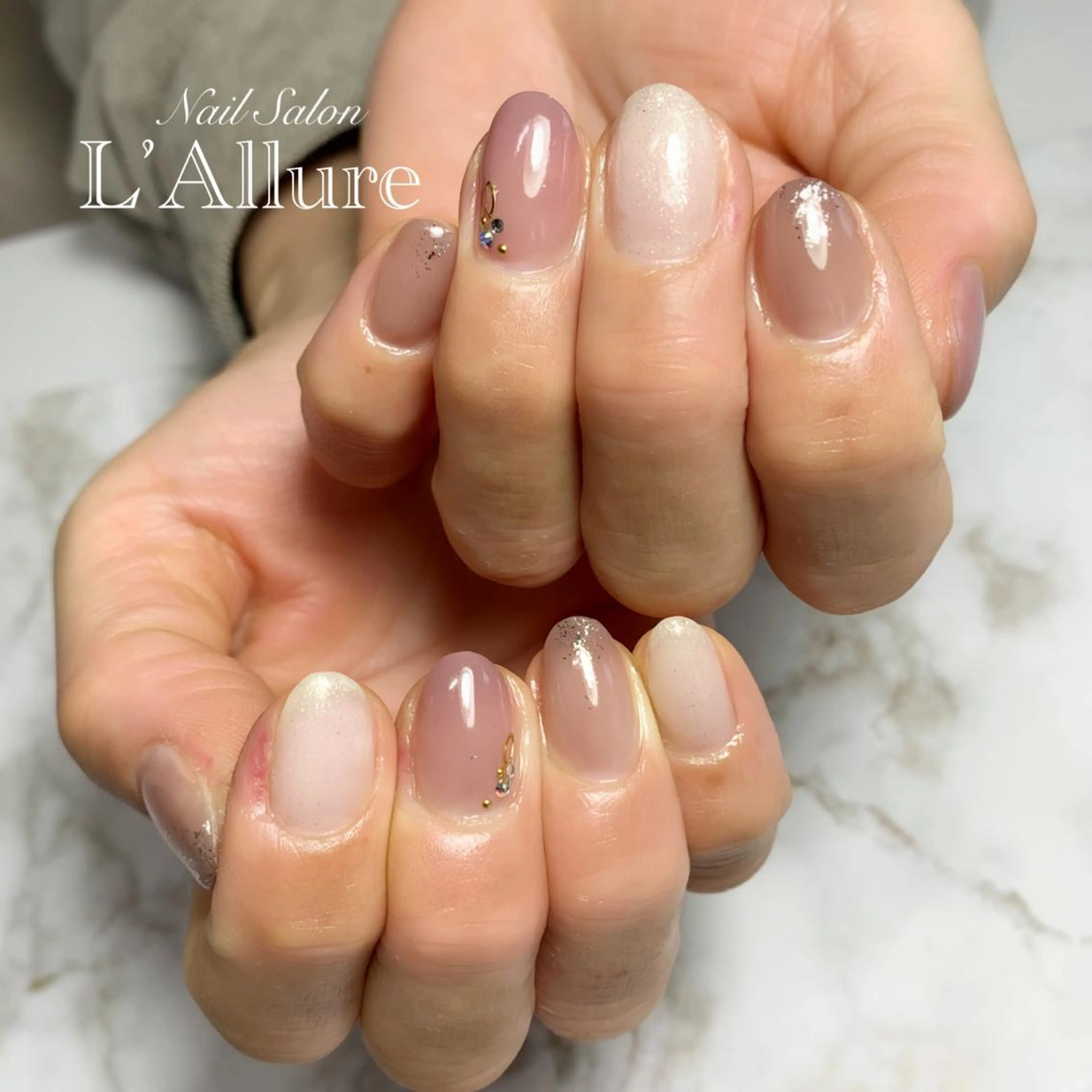 ネイル ハンドネイル Nail Salon L’Allureのネイルデザイン