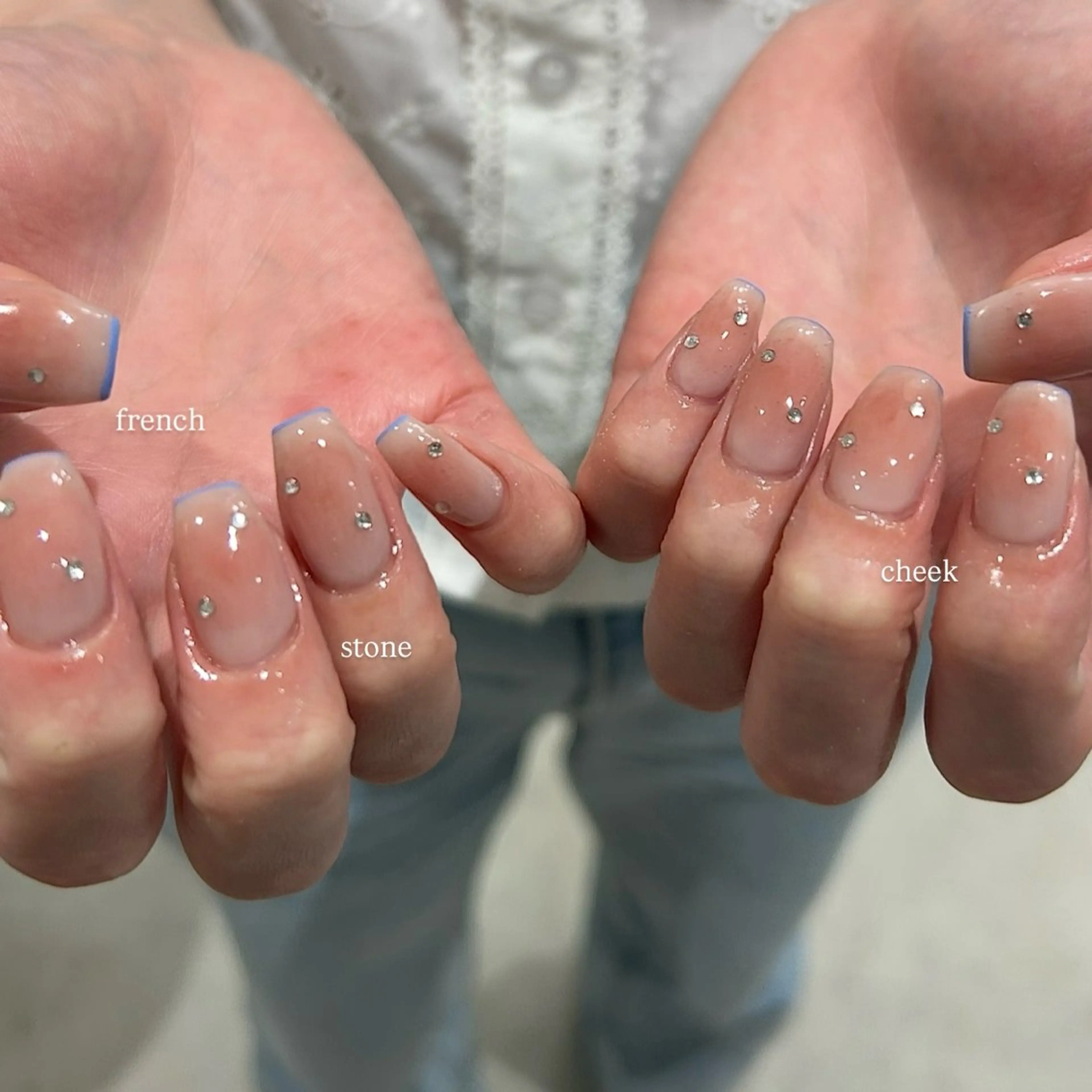 ネイル ハンドネイル honoka ガーリーネイル໒꒱のネイルデザイン