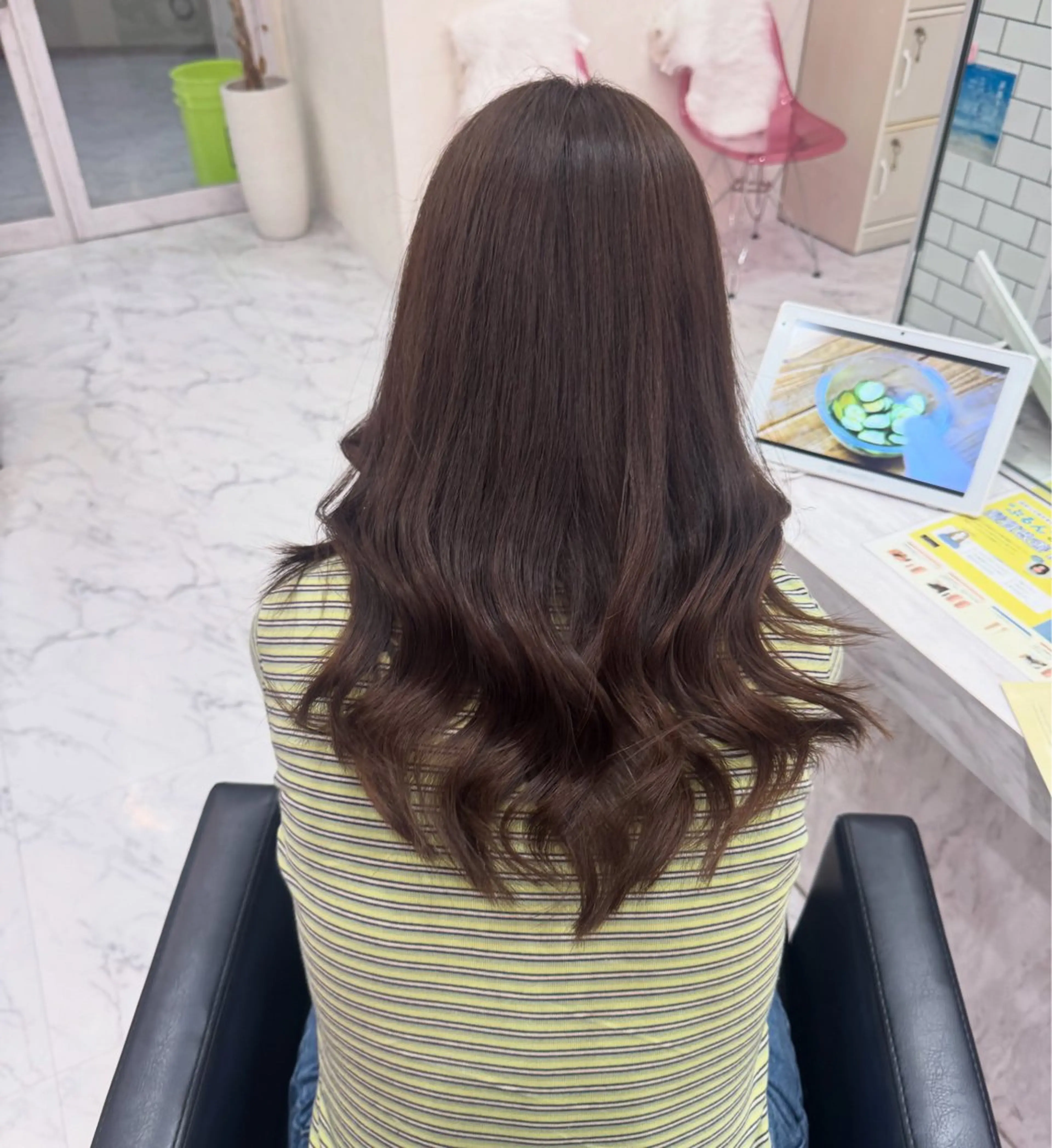 ロング カラーモデル募集💖 RIRIKA🩷🧸のヘアスタイル