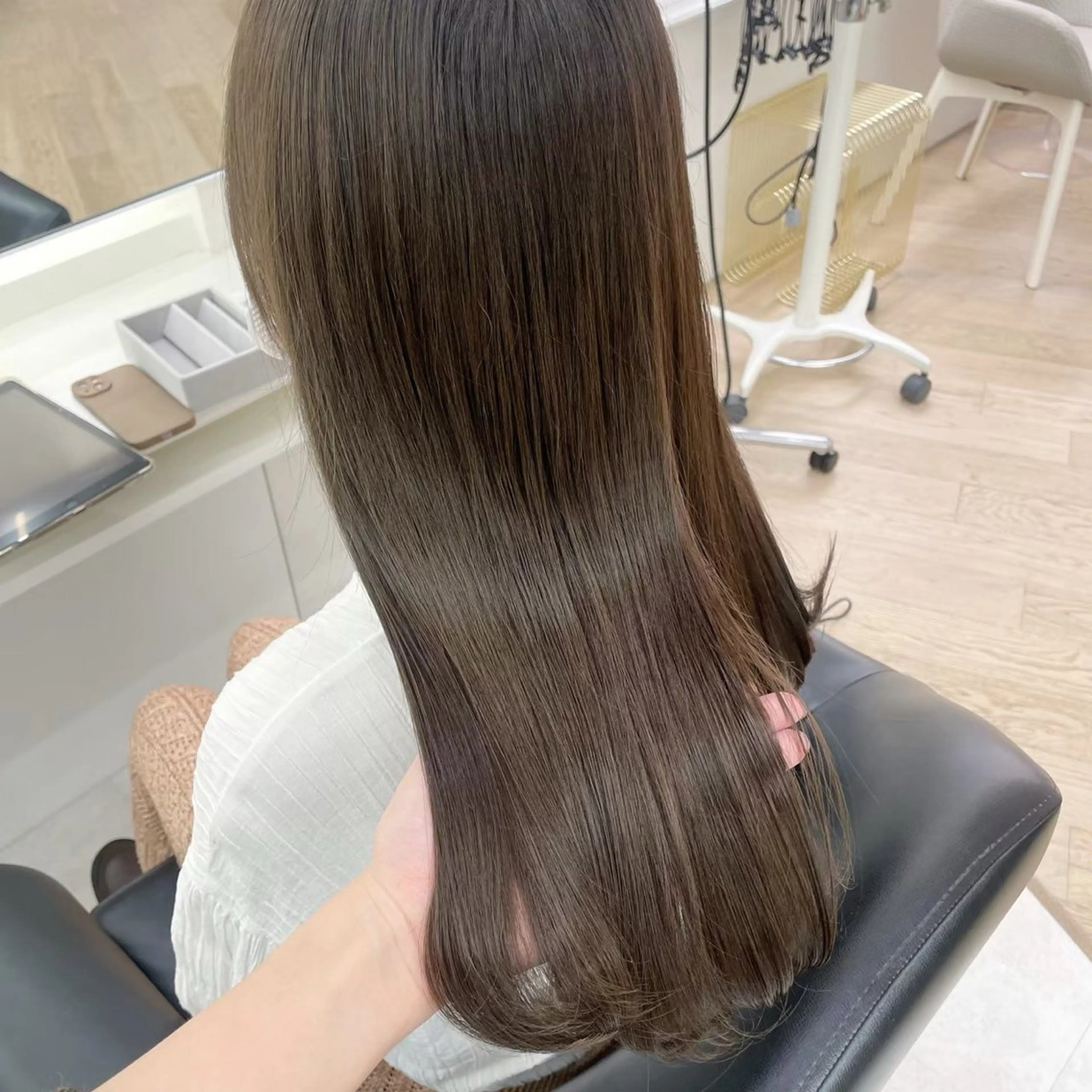 ロング カラー ヘアカラー ParveMix￤ 大賀さつき🍨🤍のヘアスタイル