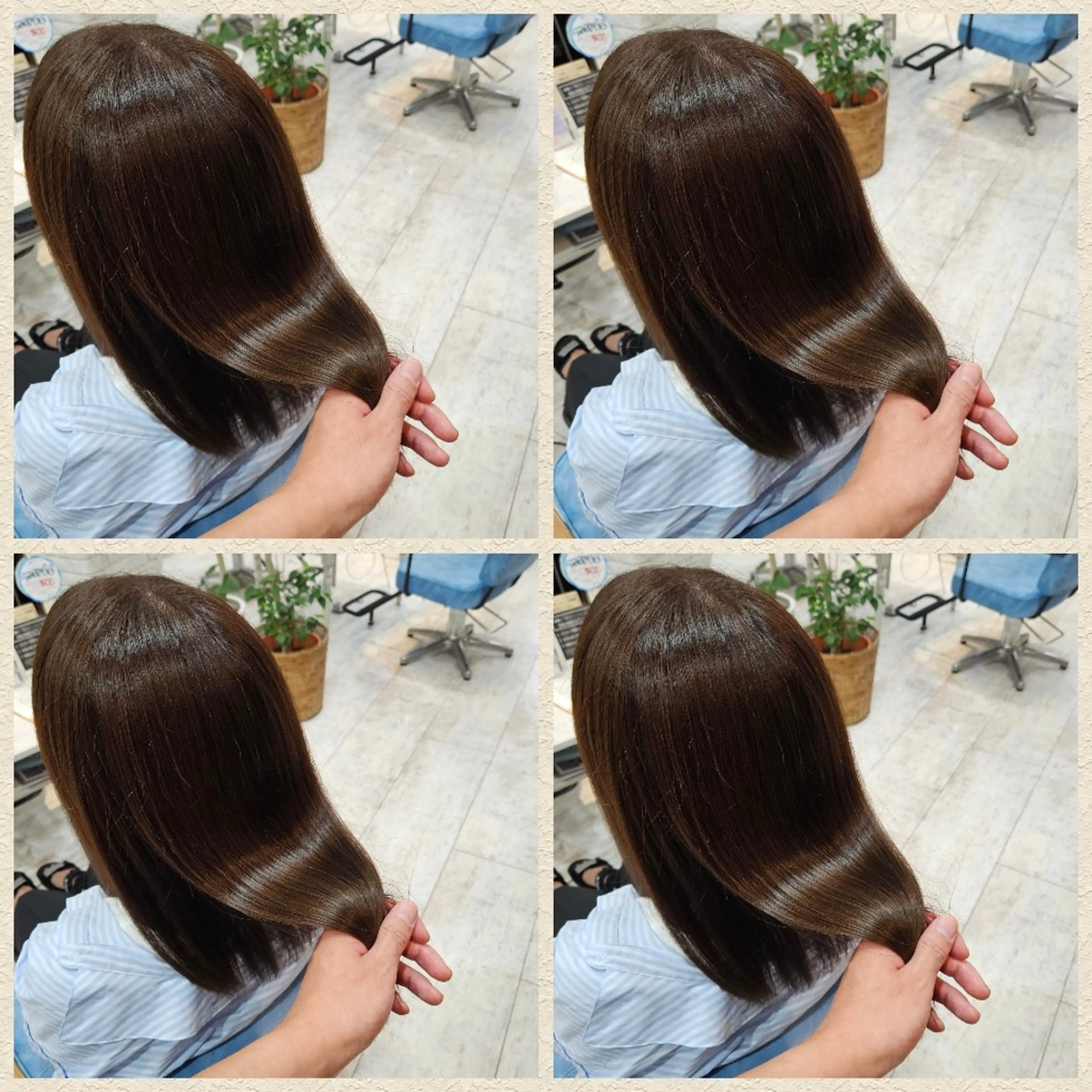 【大人気オージュア】カラー+オージュア4stepトリートメント【心斎橋/なんば/難波/韓国風/寒色系/暖色系】の写真