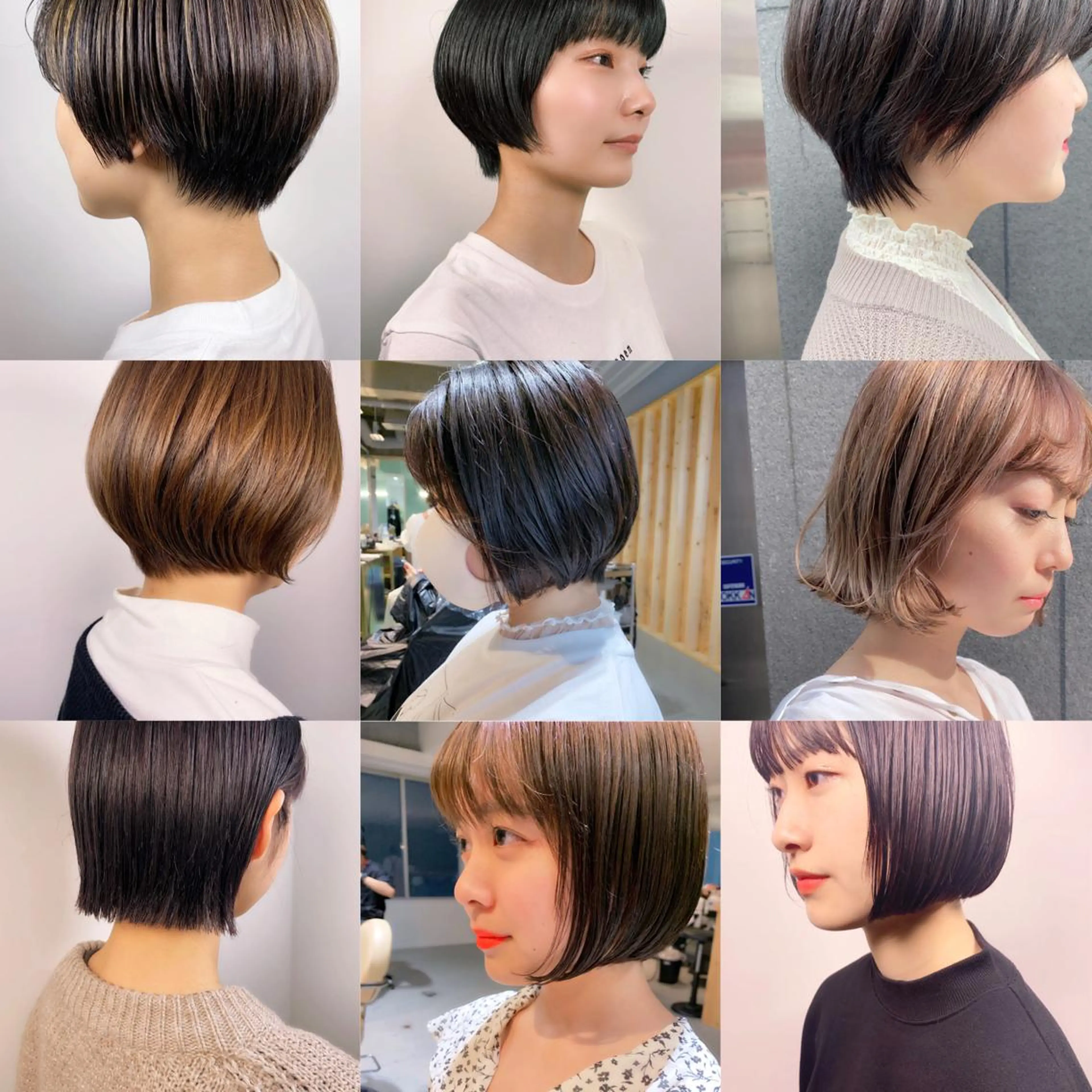 ショート カラー パーマ tension 【テンション】のヘアスタイル