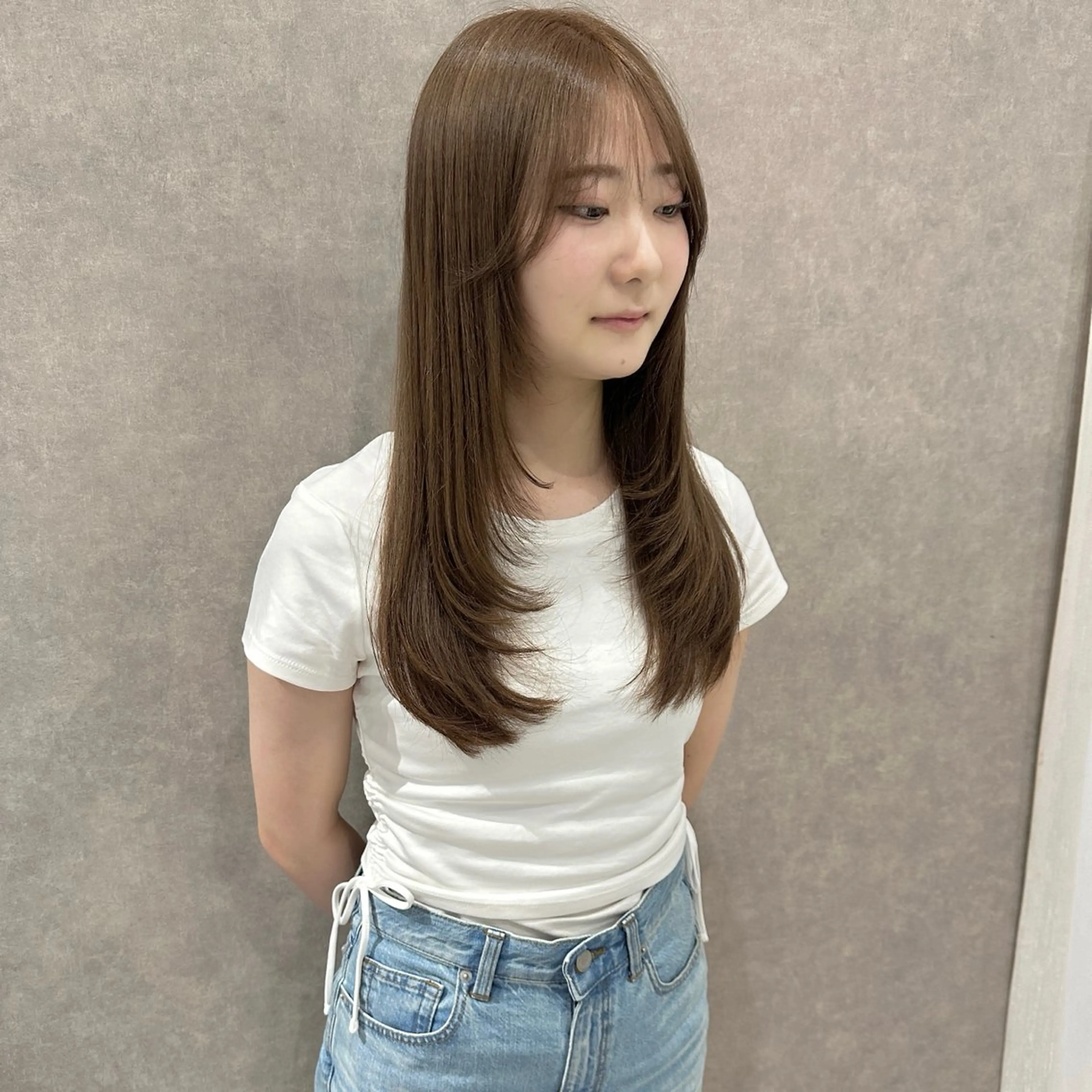 ロング カラー はちすか るかのヘアスタイル