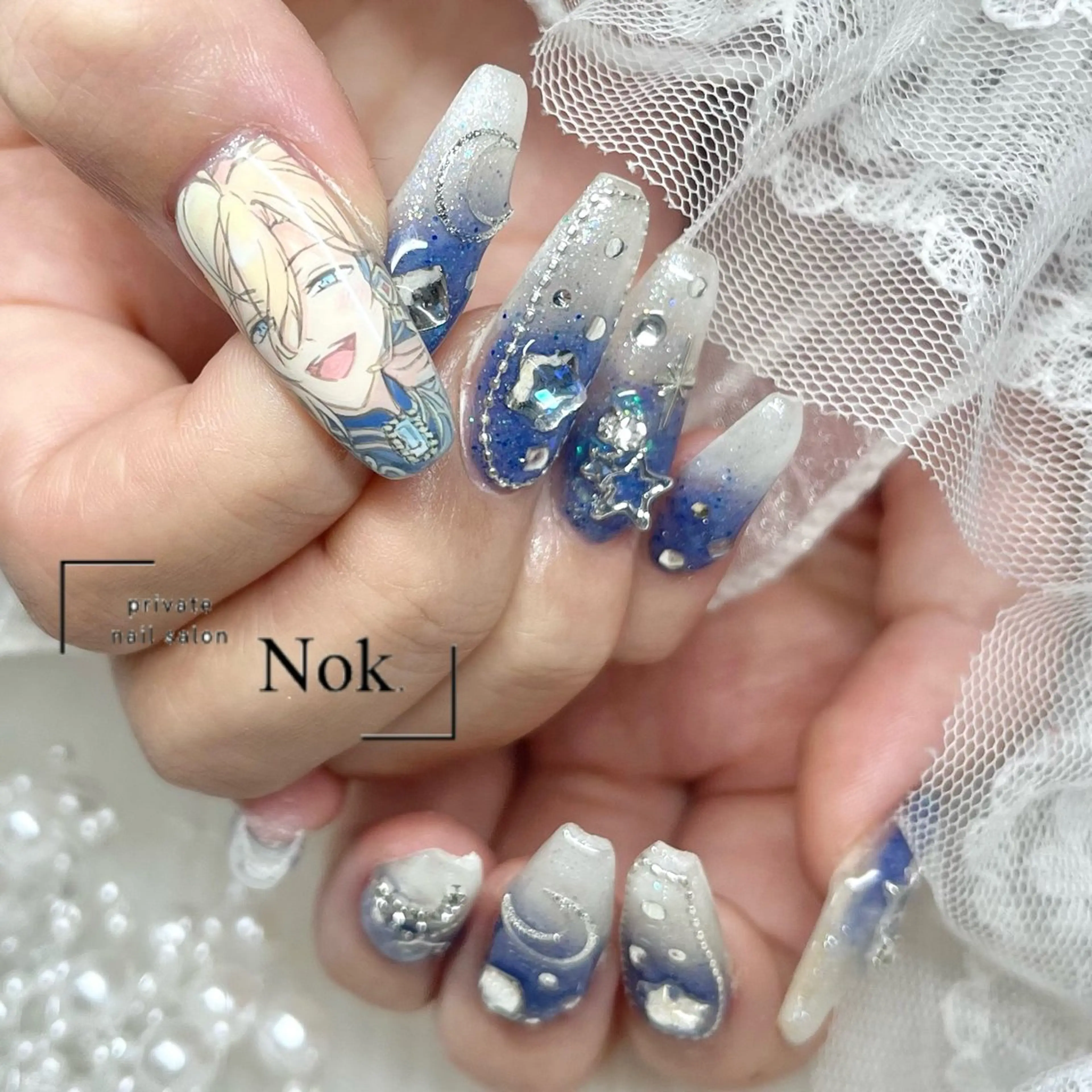 ネイル ハンドネイル 池袋痛ネイル Nok. 渡辺のネイルデザイン