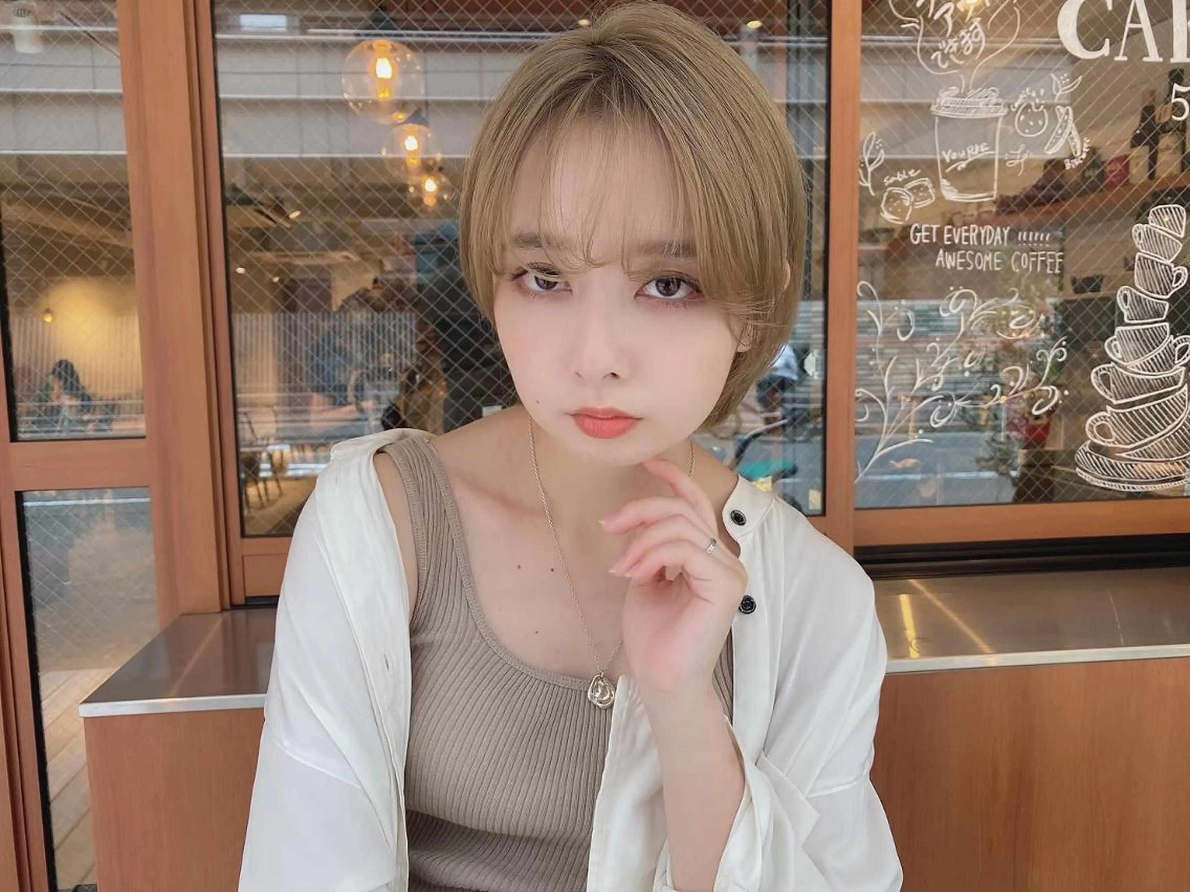 ショート 似合わせカット 小顔カット トリートメント ルービック 豊中店のヘアスタイル