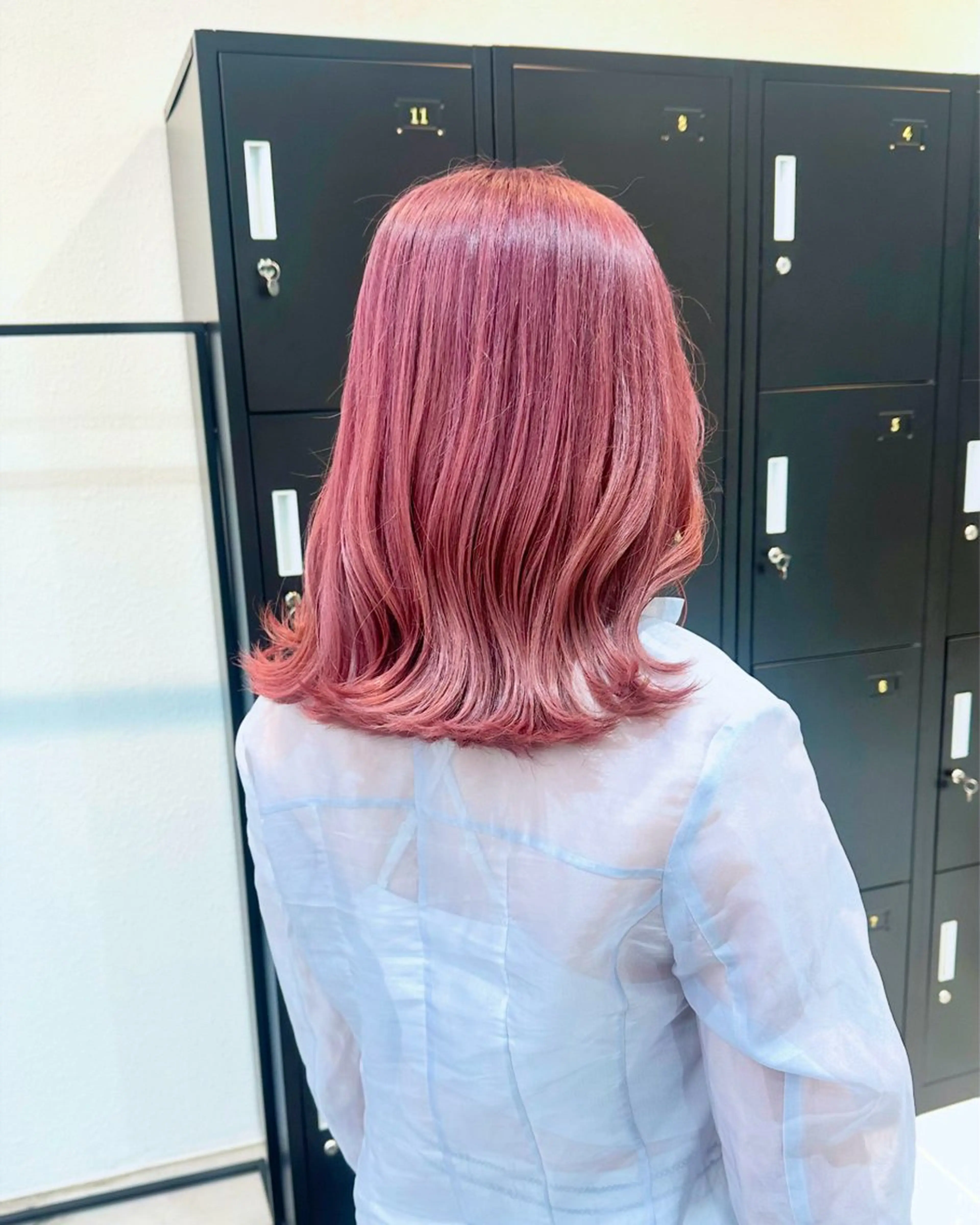 ミディアム カラー etore 矢場町 南沙希のヘアスタイル