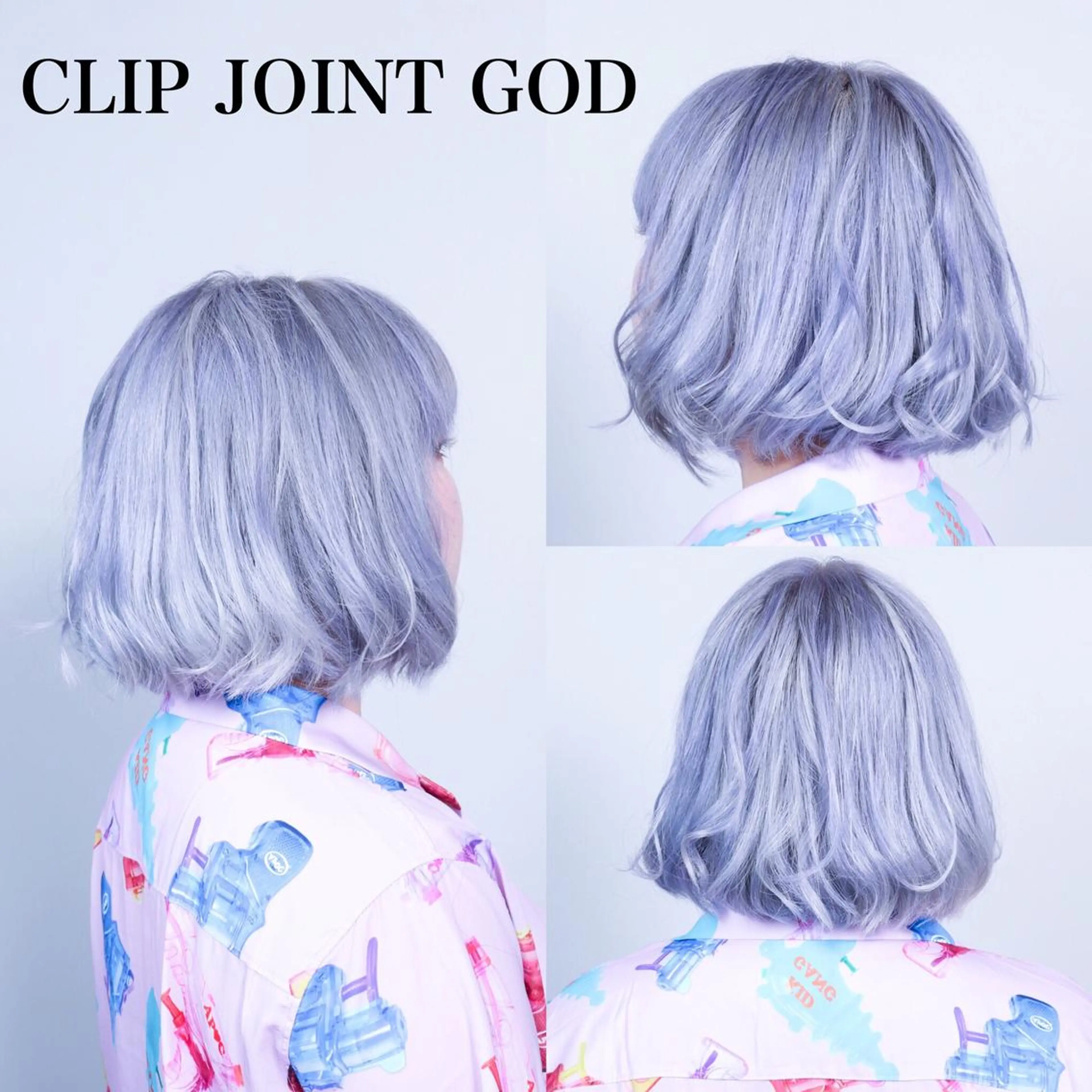 ミディアム カラー ブリーチ ラベンダーカラー ヘアカラー 今泉 周のヘアスタイル