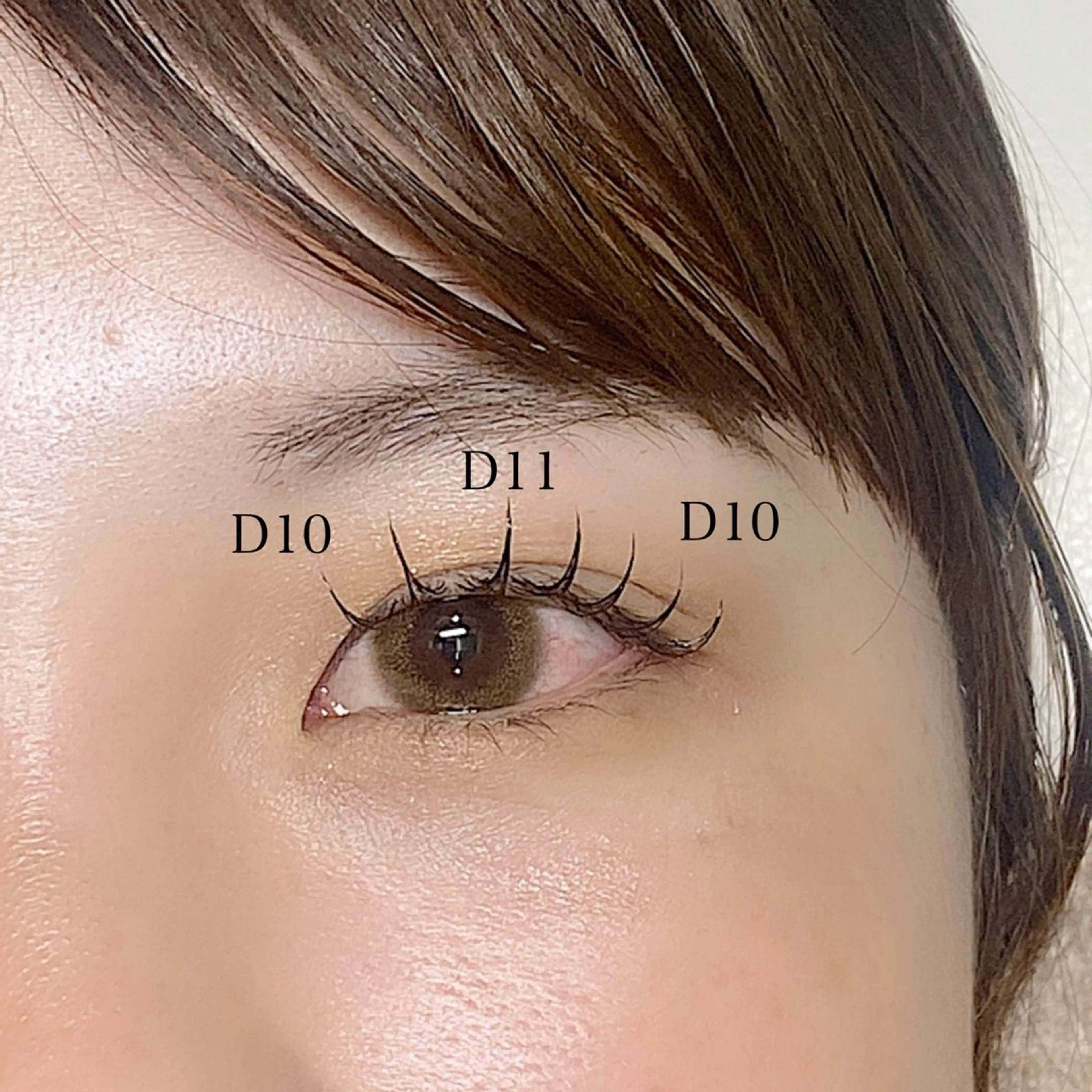 マツエク・マツパ Veil chihiroのマツエク・マツパデザイン