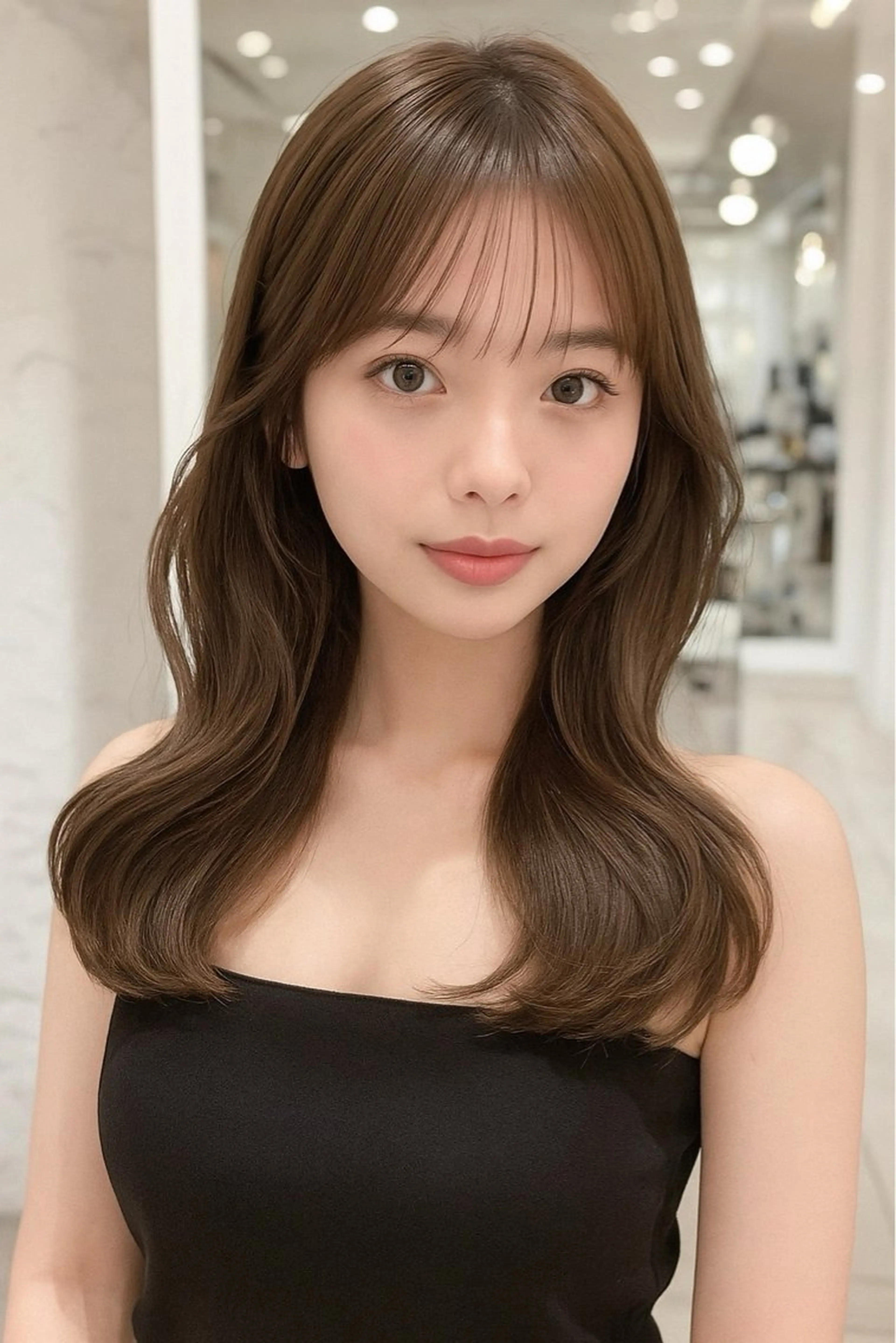 セミロング 🌟髪質改善と艶 ✨相場つかさのヘアスタイル