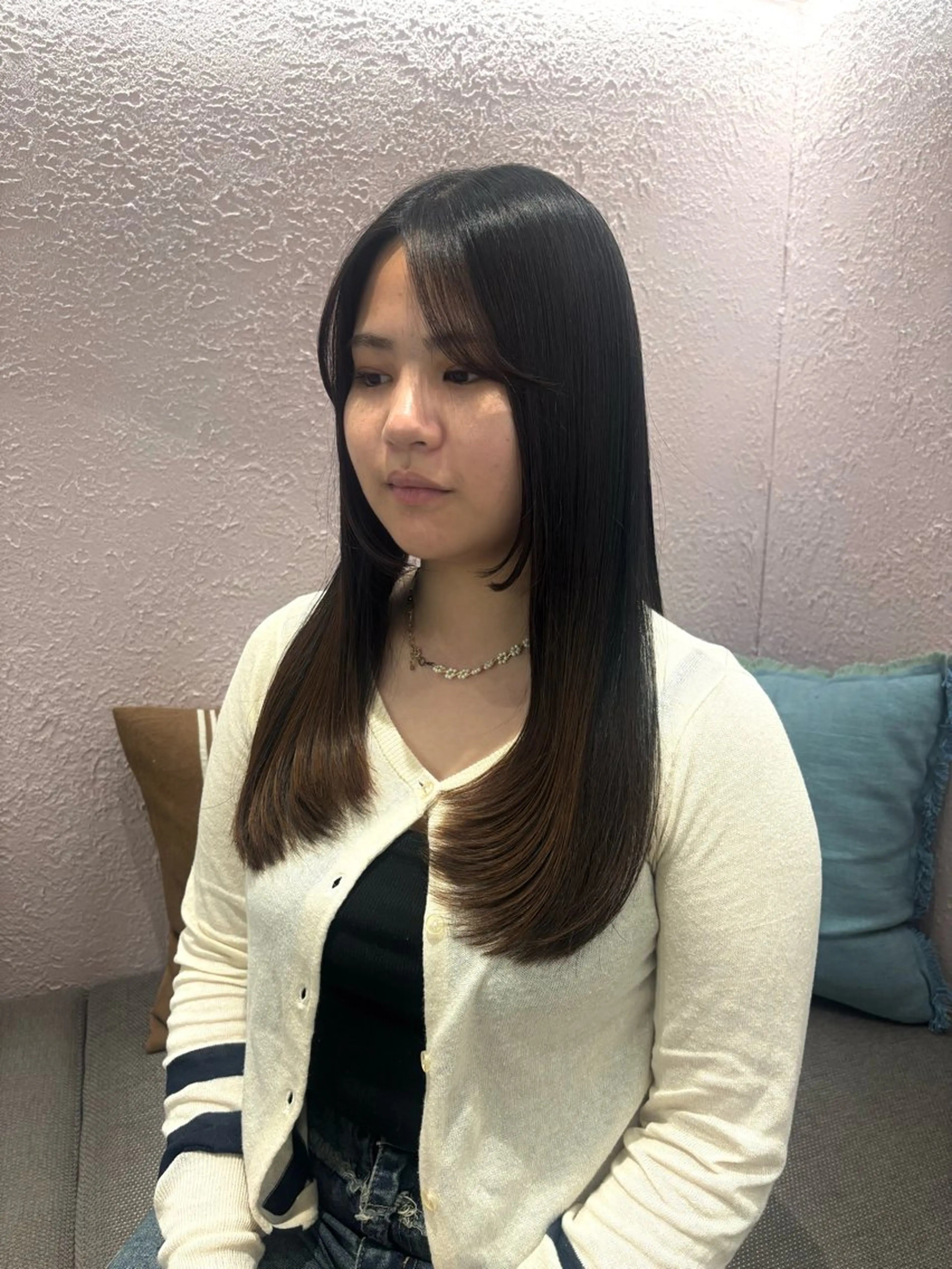 ロング カット merc.谷本 澪のヘアスタイル