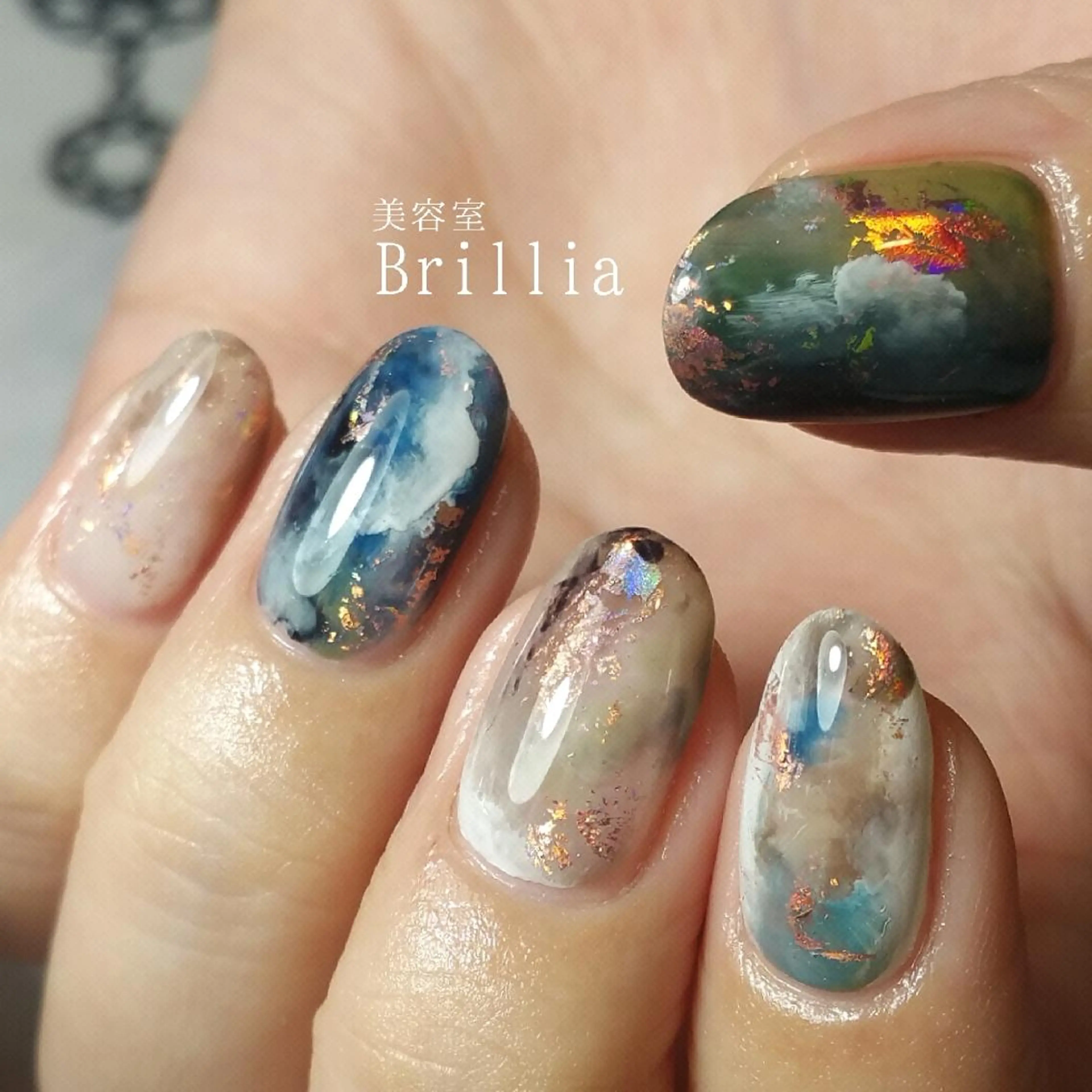 ネイル ハンドネイル 柴田 彩のネイルデザイン