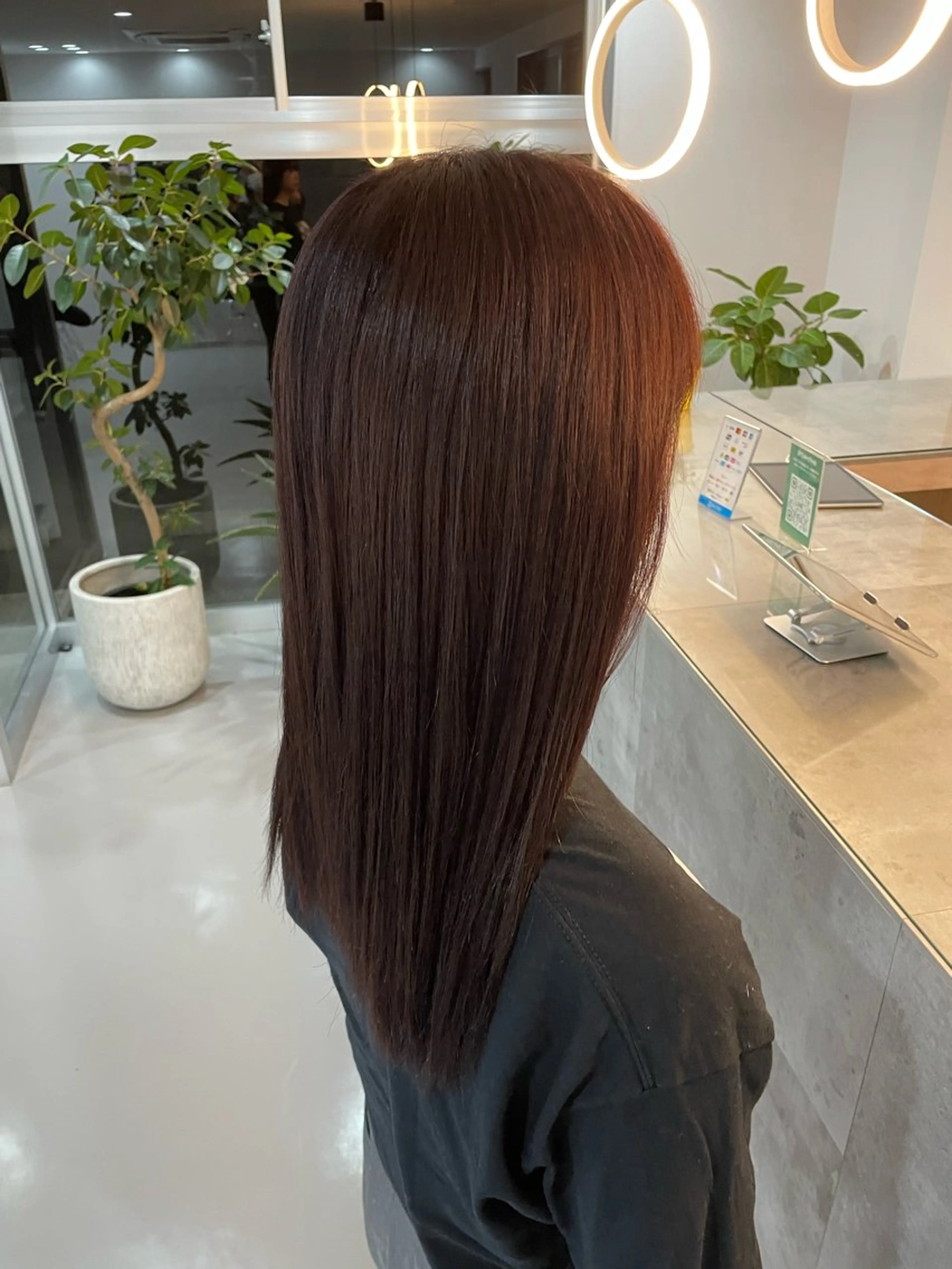 カラー scene あゆなのヘアスタイル