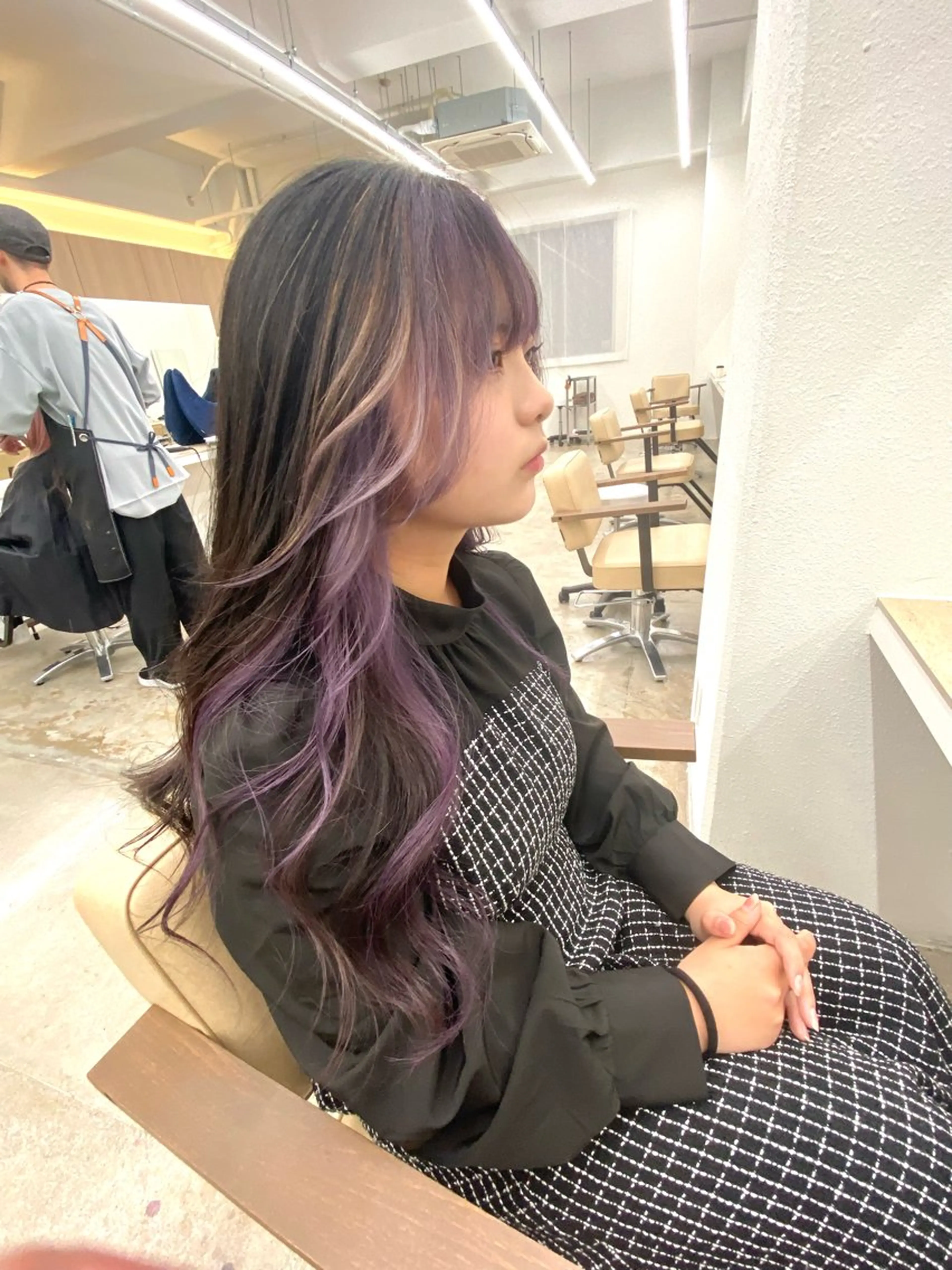 ロング カラー カット ヘアカラー トリートメント BOB🌟ハイトーン /ブリーチ/TAKUのヘアスタイル