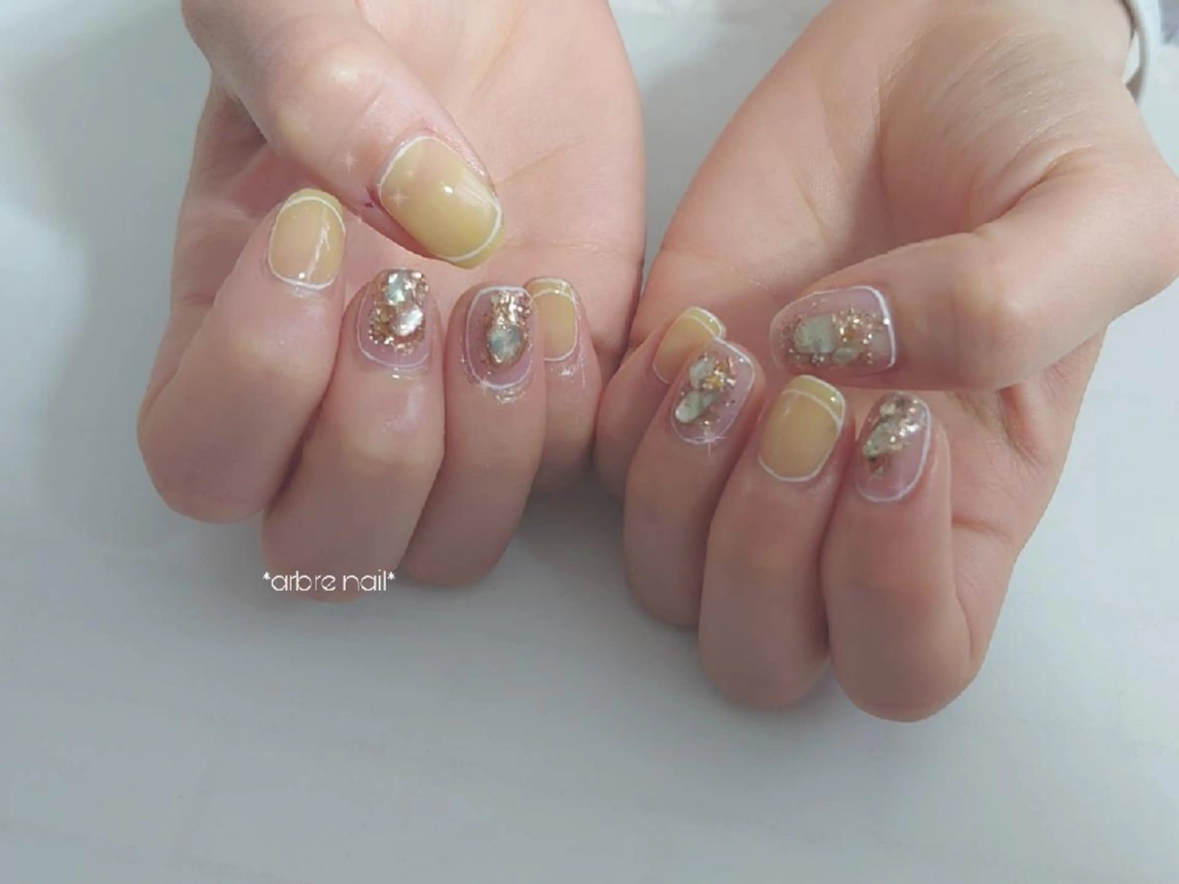 ネイル ＊arbre nail＊.アーブルネイル所属・✯.。 arbre  nail 。✯.のネイルデザイン