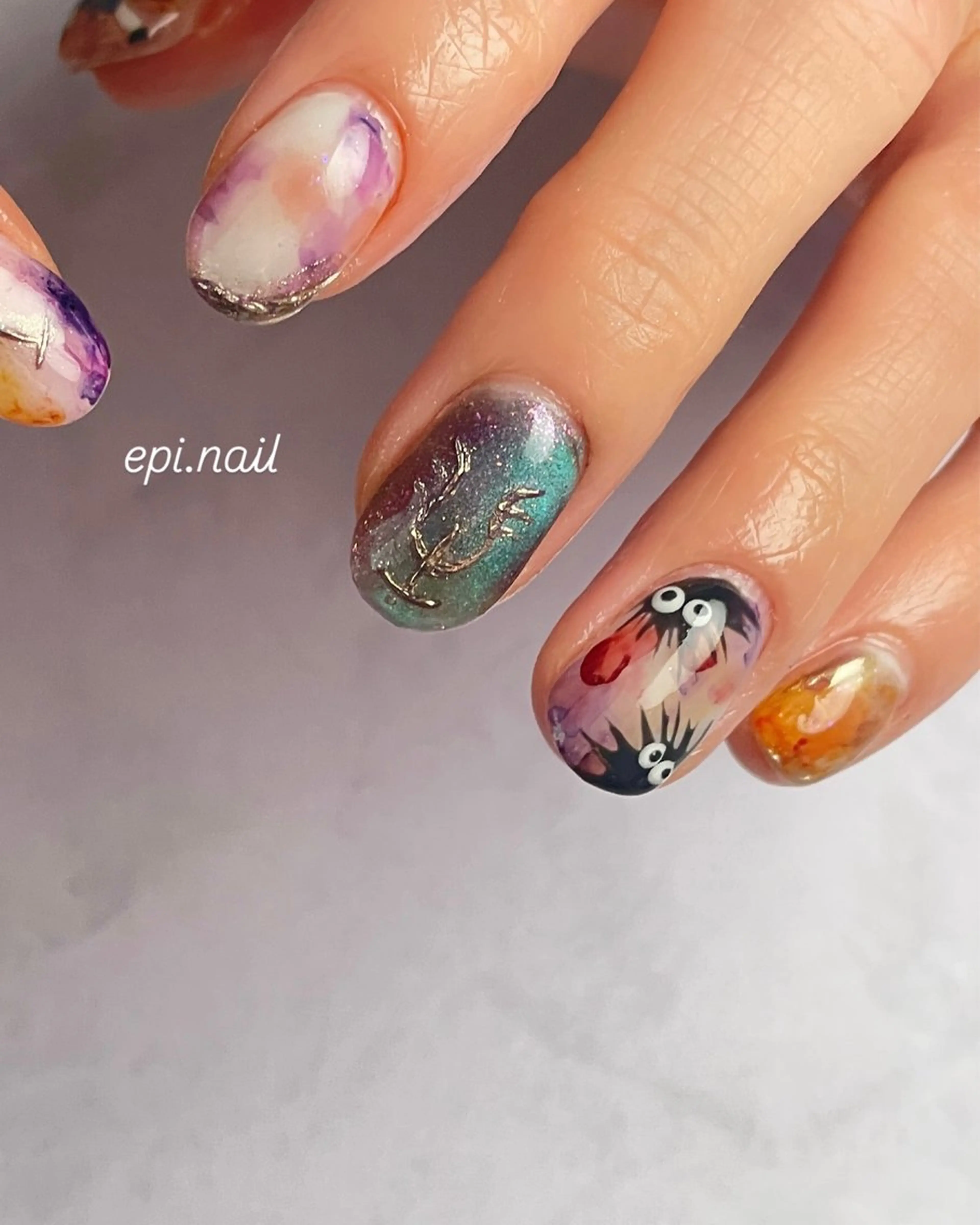 ネイル epi 1726のネイルデザイン