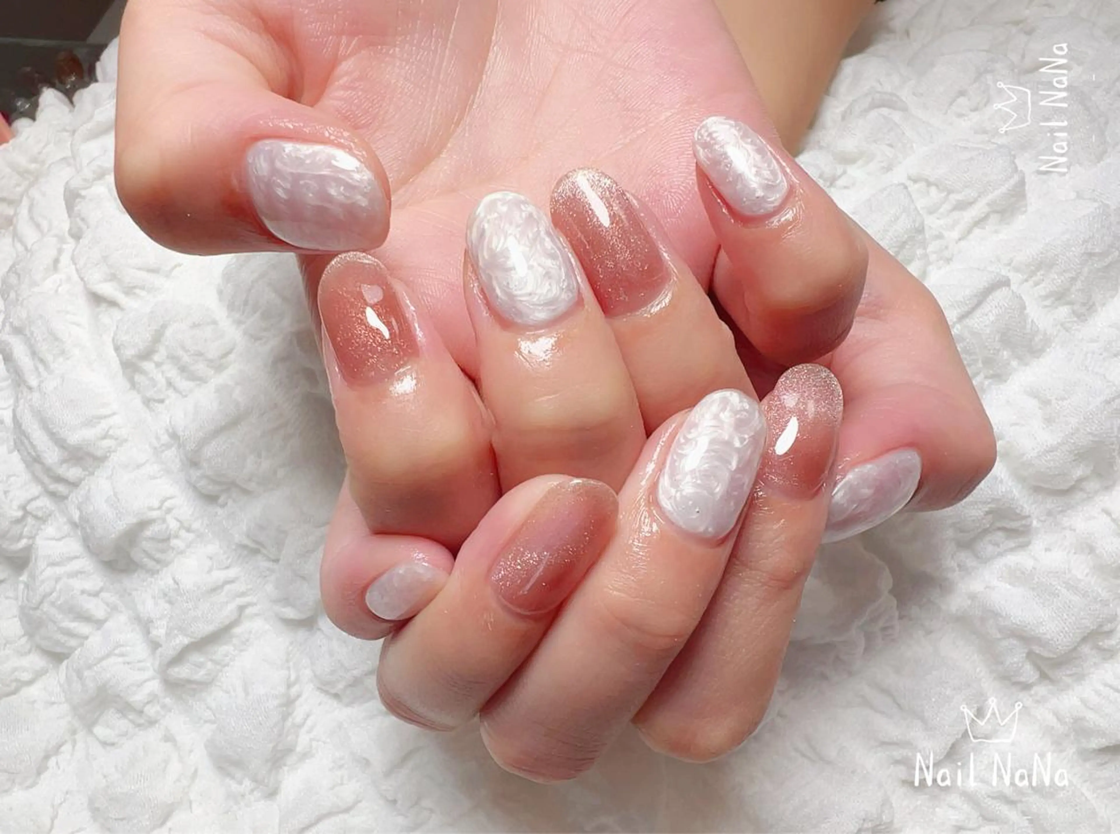ショート ネイル ハンドネイル Nail NaNaのネイルデザイン