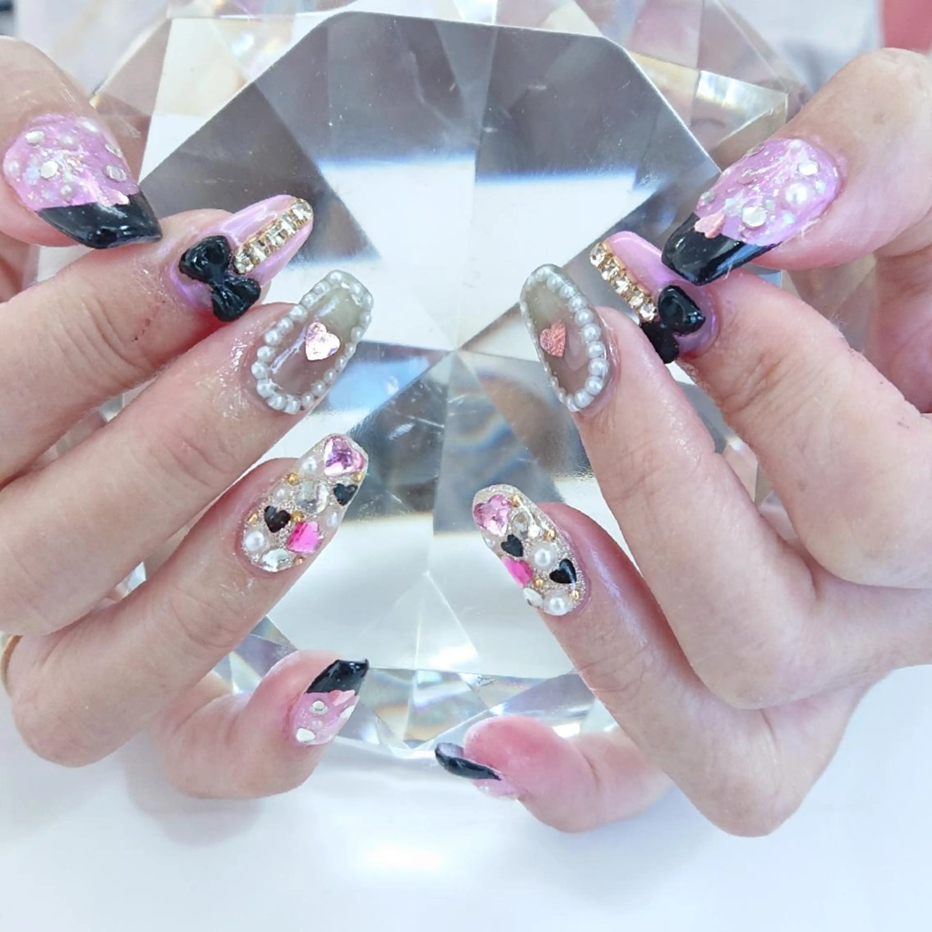 ネイル ピンク Coco Girlsのネイルデザイン