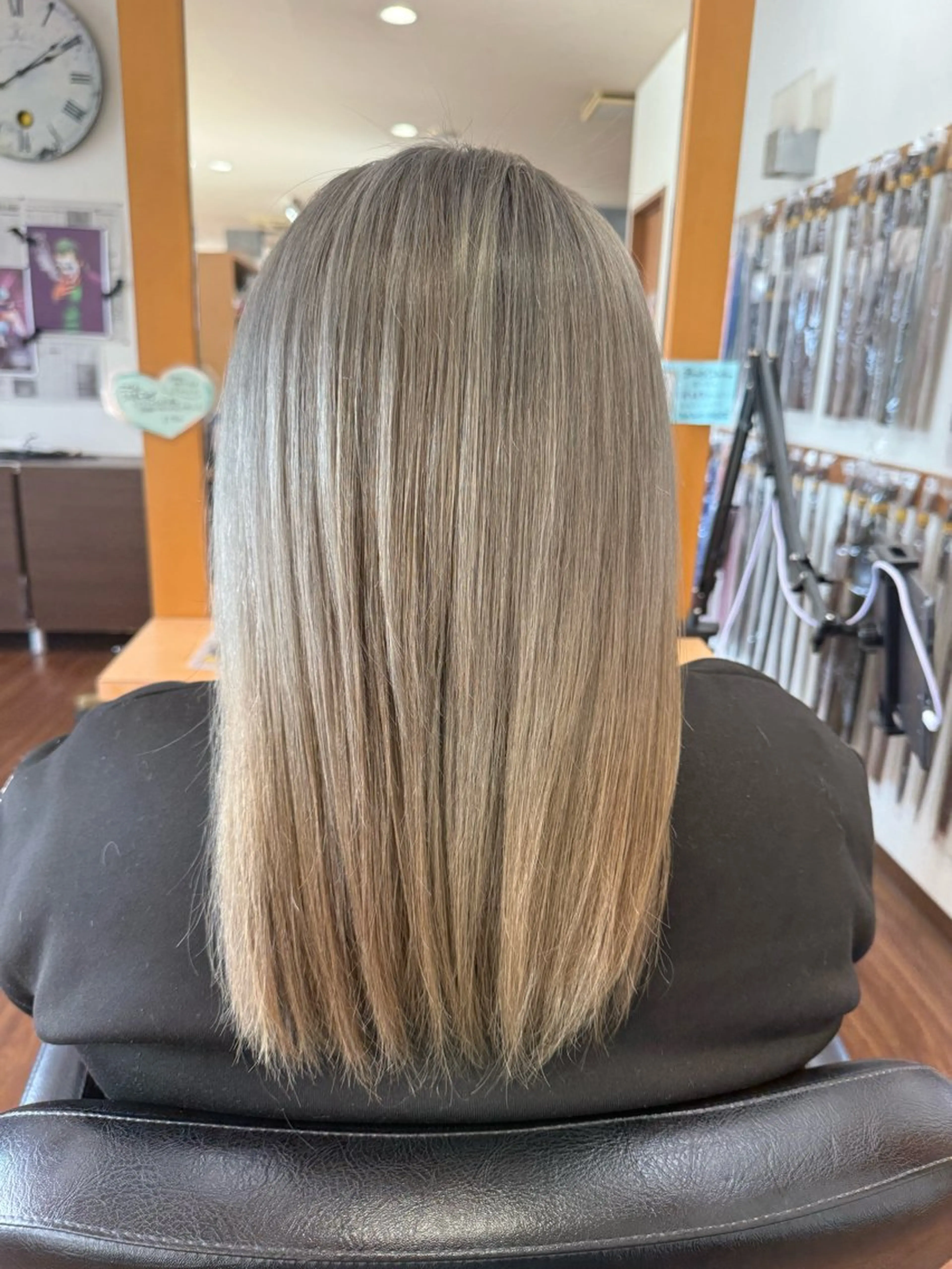 セミロング ヘアカラー ビューティーコレクション富士所属・髪質改善カラー/ KONATSUのヘアスタイル