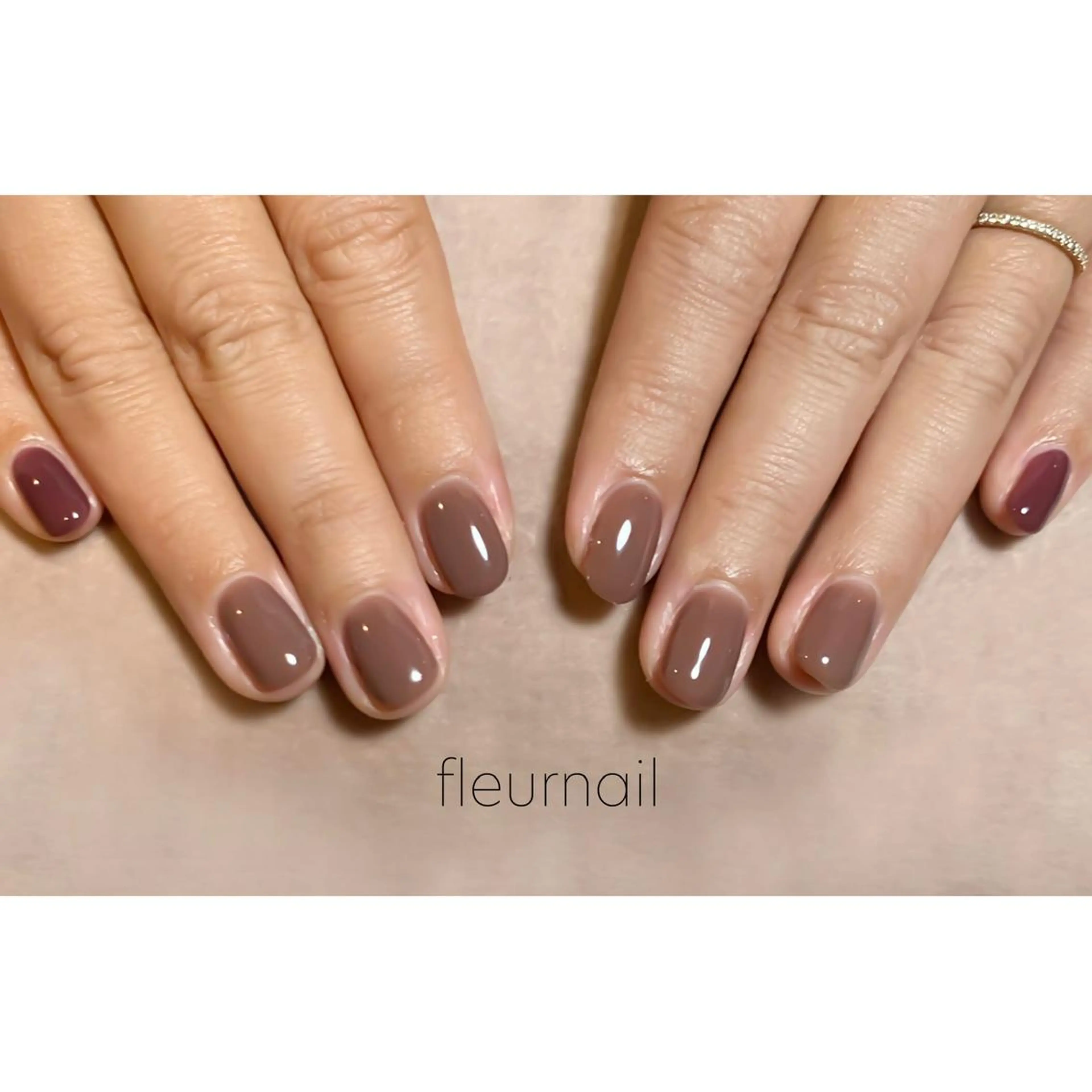 ネイル ブルー 成人式 長さ出し ジェルネイル ワンカラーネイル ハンドネイル 【パラジェル登録サロン】nail pollen所属・fleurnail miuraのネイルデザイン