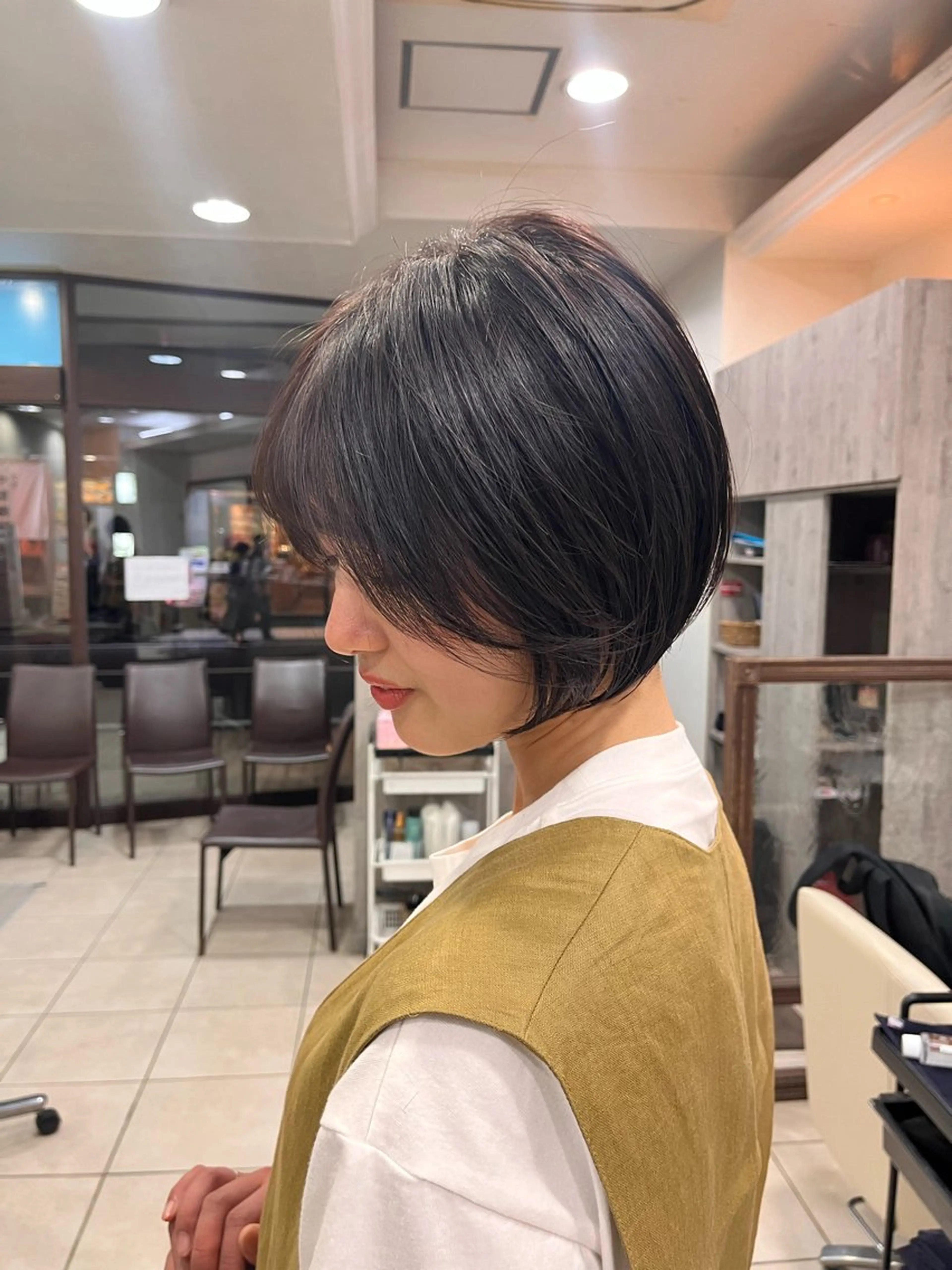 ショート カット ヘアカラー トリートメント ✨髪質改善・縮毛矯正 専門美容室マーベルのヘアスタイル