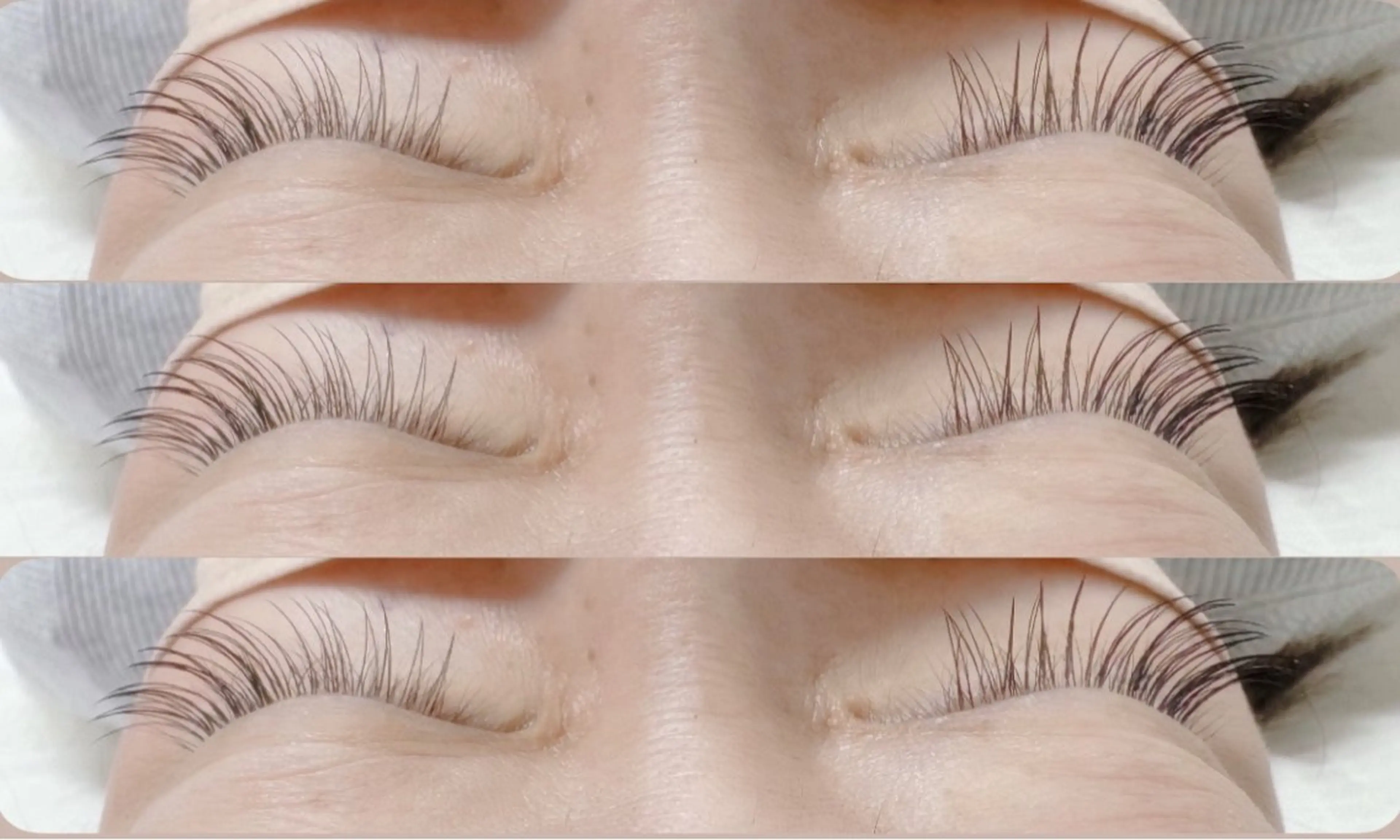 フラットエクステ　80本の写真