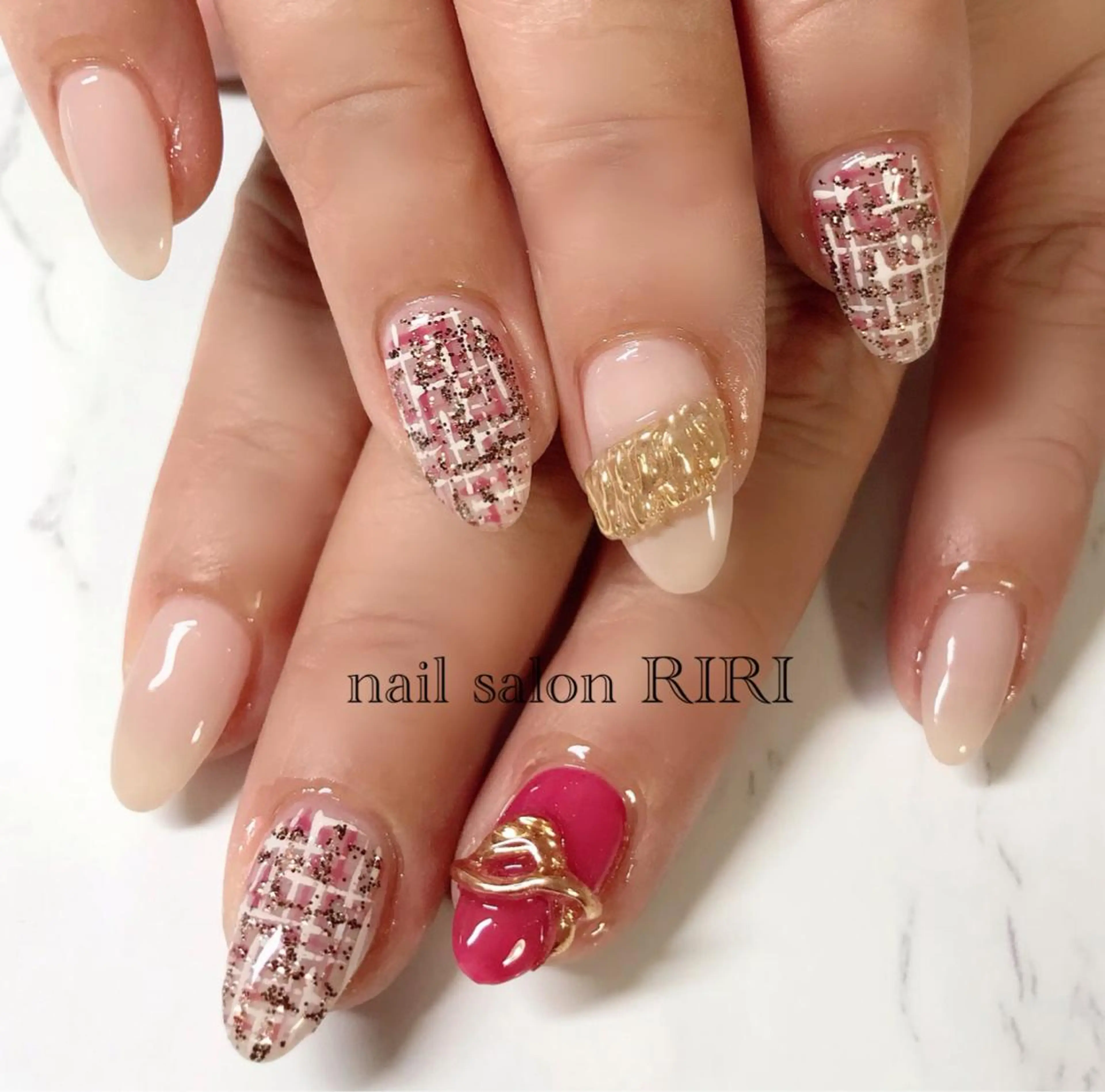 ネイル ツイードネイル private  nail  salon RIRI所属・RIRI リリのネイルデザイン