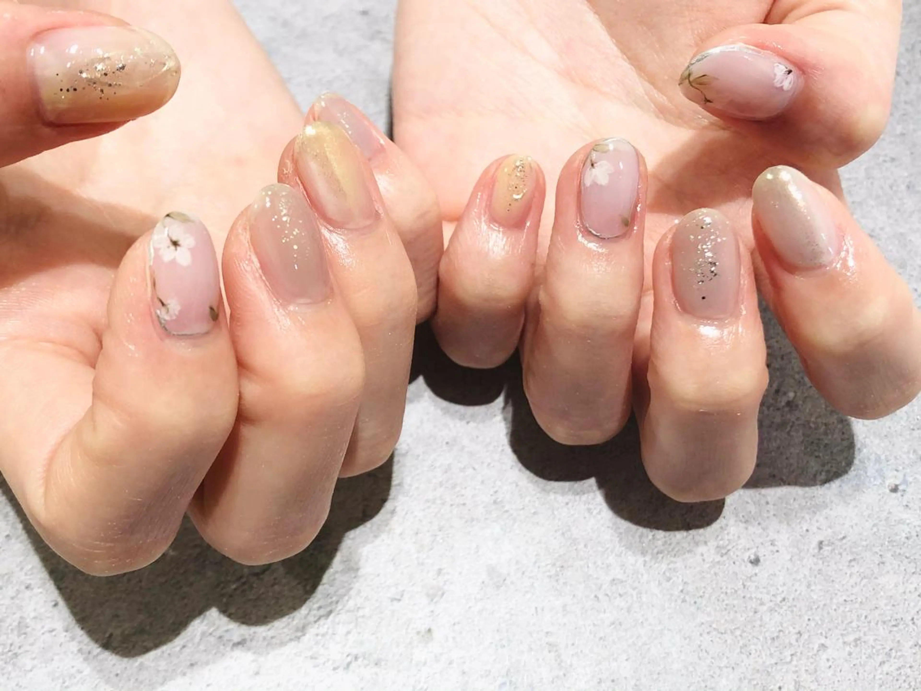 ネイル 舞田 苑香のネイルデザイン