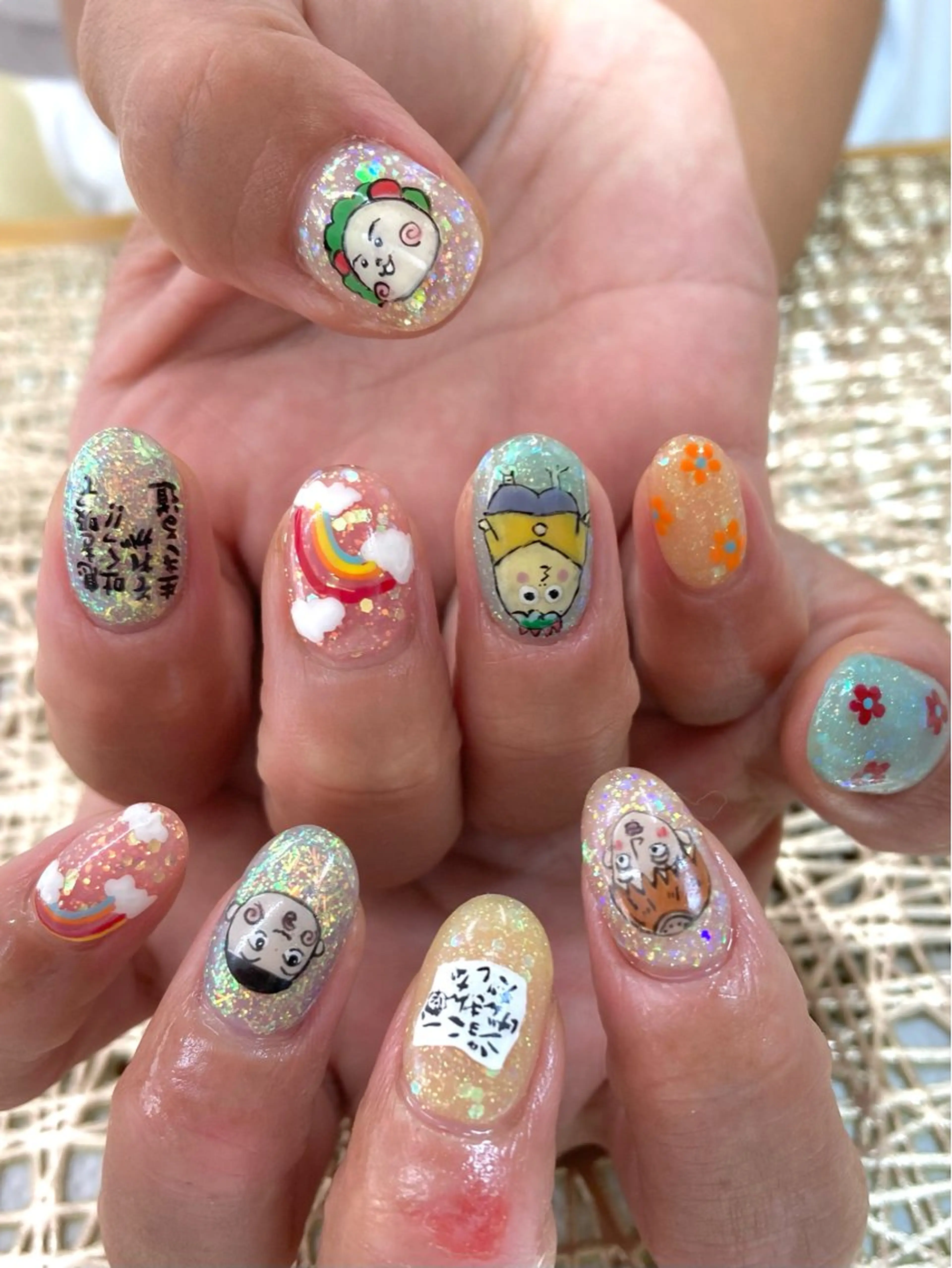 ネイル nail atelier  new moon所属・new moon 森のネイルデザイン