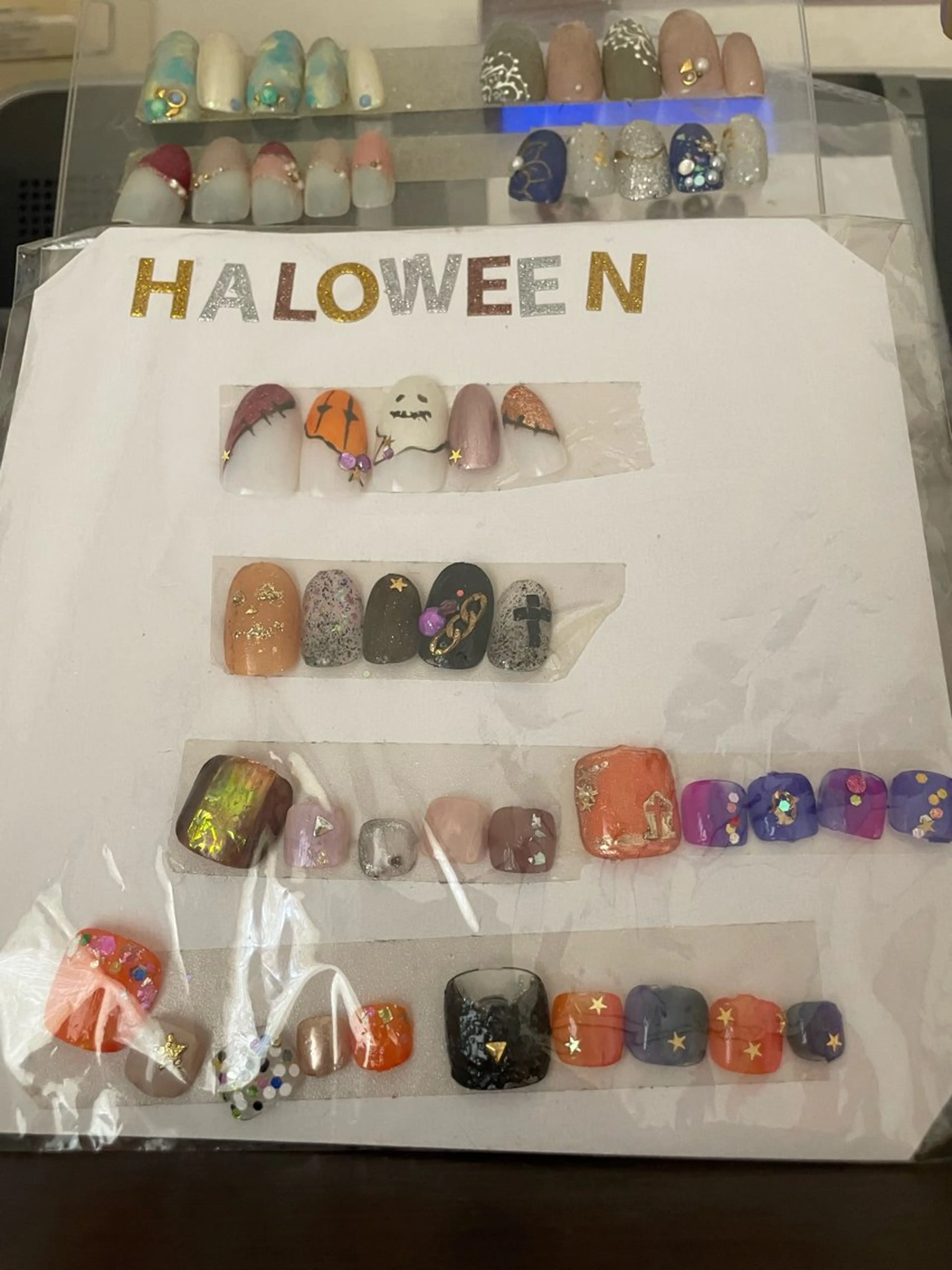 ネイル ハロウィン NAIL★M 真紀のネイルデザイン